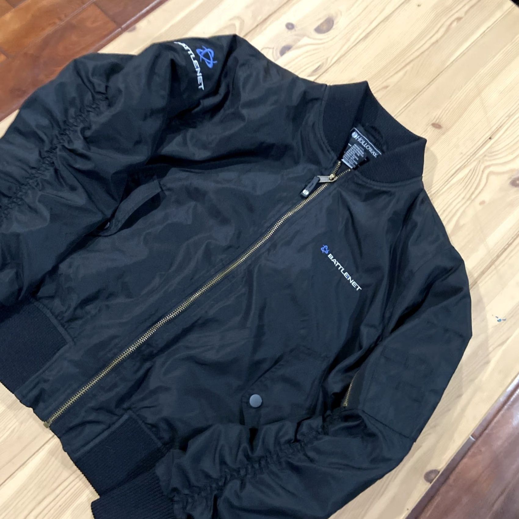 Vintage Blizzard Entertainment Bomber Jacket M Black Unisex Adults Size M Jacket Size M / US 6-8 / IT 42-44 - 2 Thumbnail