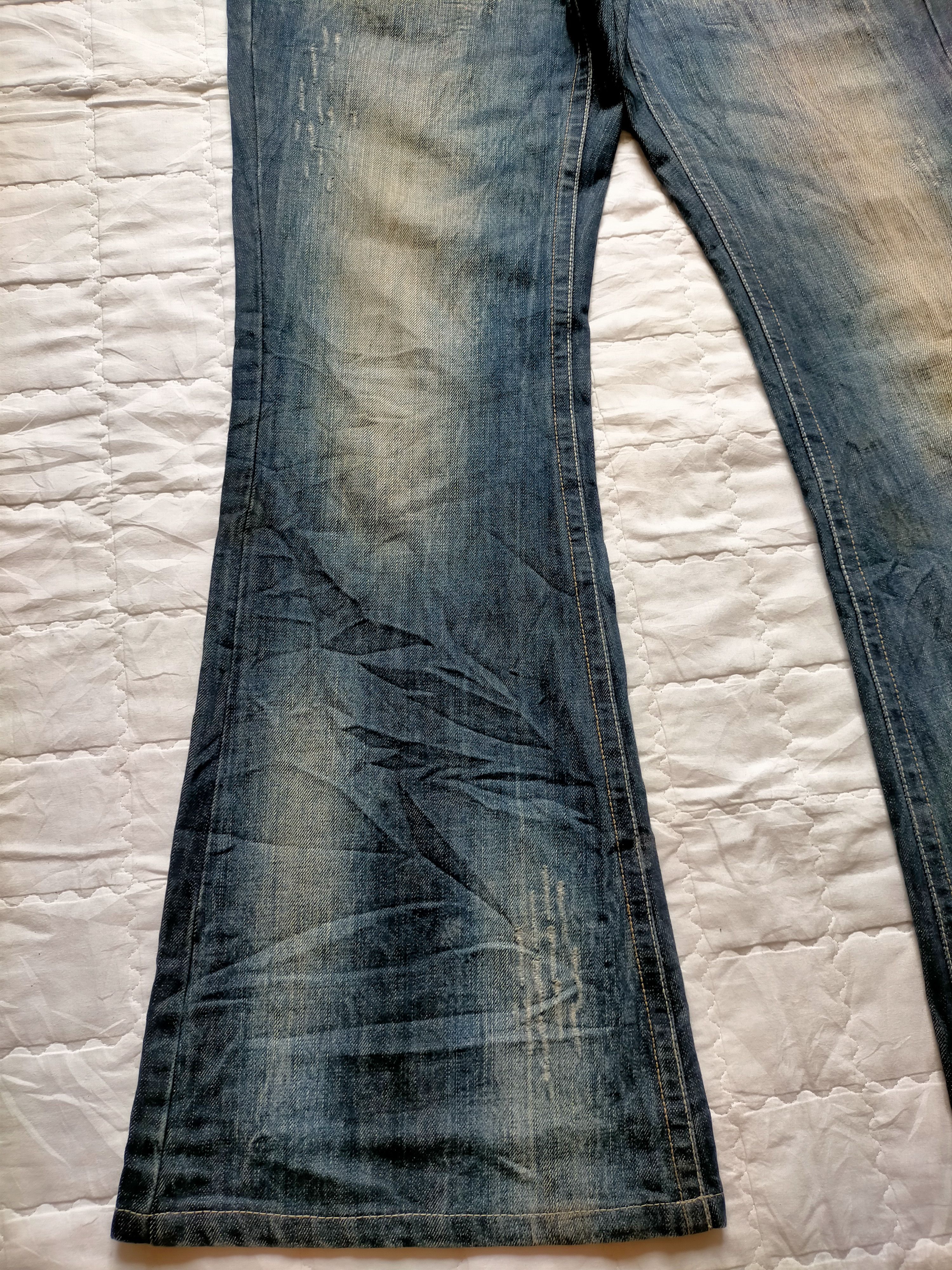 Cherokee Flare Jeans Cherooke Embroidered Boot cut denim Size US 33 - 14 Thumbnail