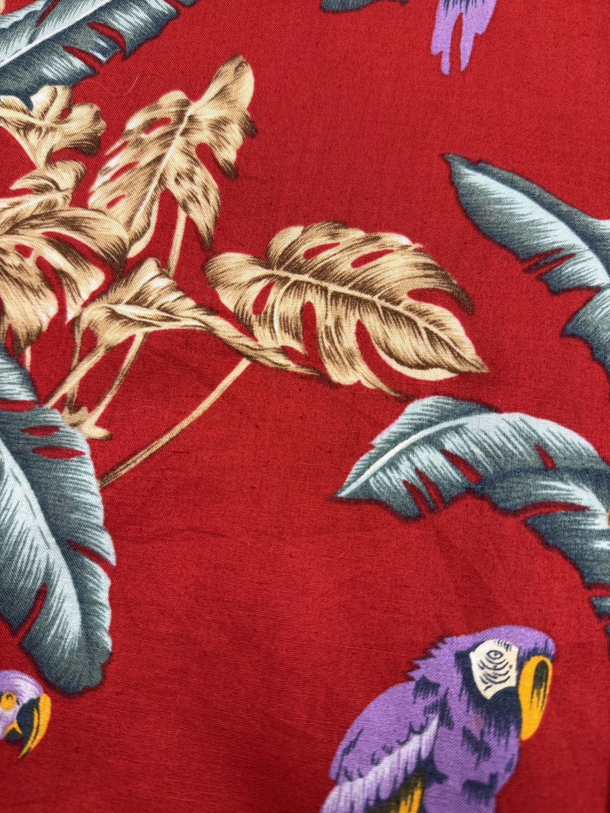 Other Paradise Found Parrot Hawaiian Shirt Magnum PI VTG 80s 90s Size US XL / EU 56 / 4 - 9 Thumbnail
