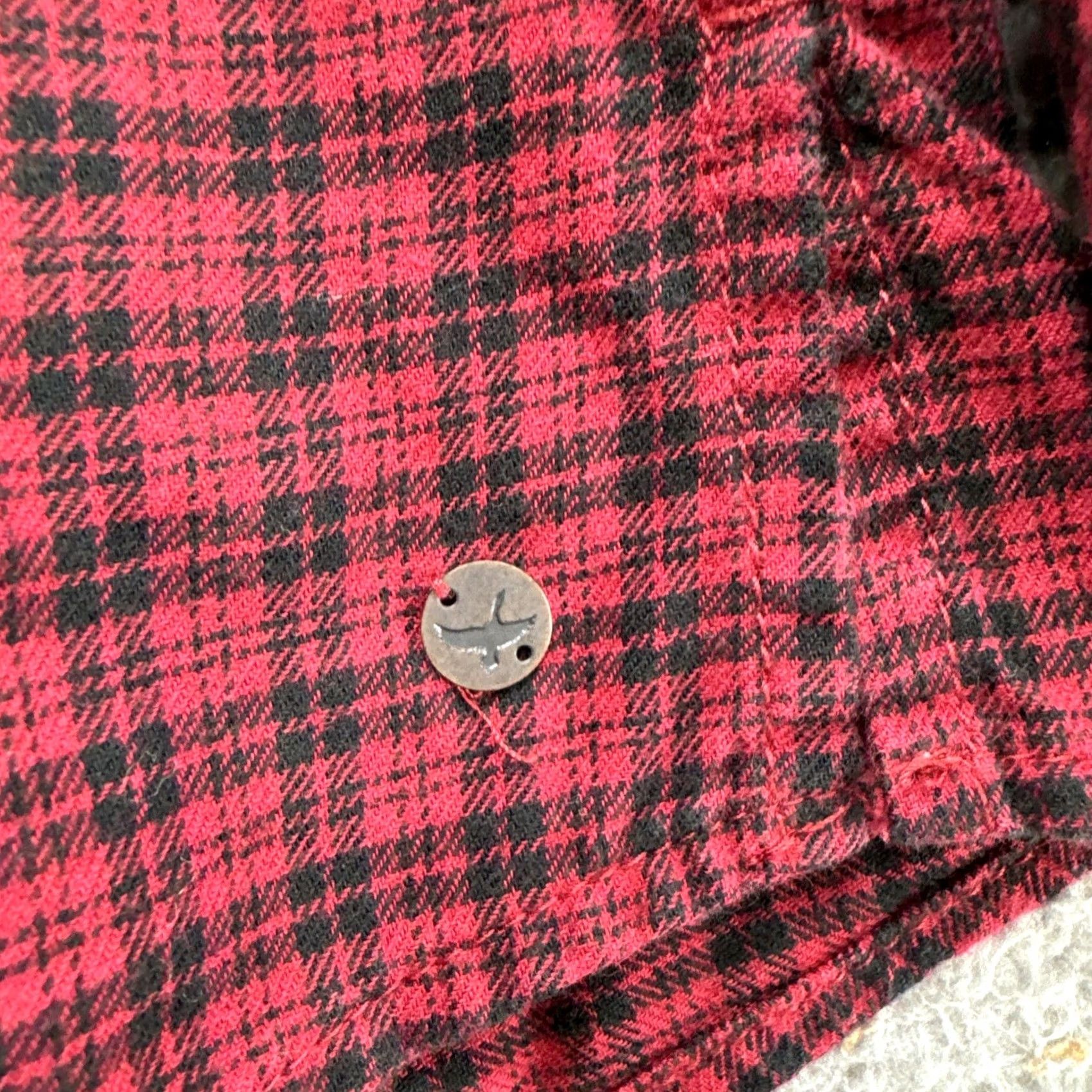 Eddie Bauer Eddie Bauer Red Plaid Flannel Button Henley Roll Tab Sleeve Shirt Top Size M Womens Size M / US 6-8 / IT 42-44 - 3 Thumbnail