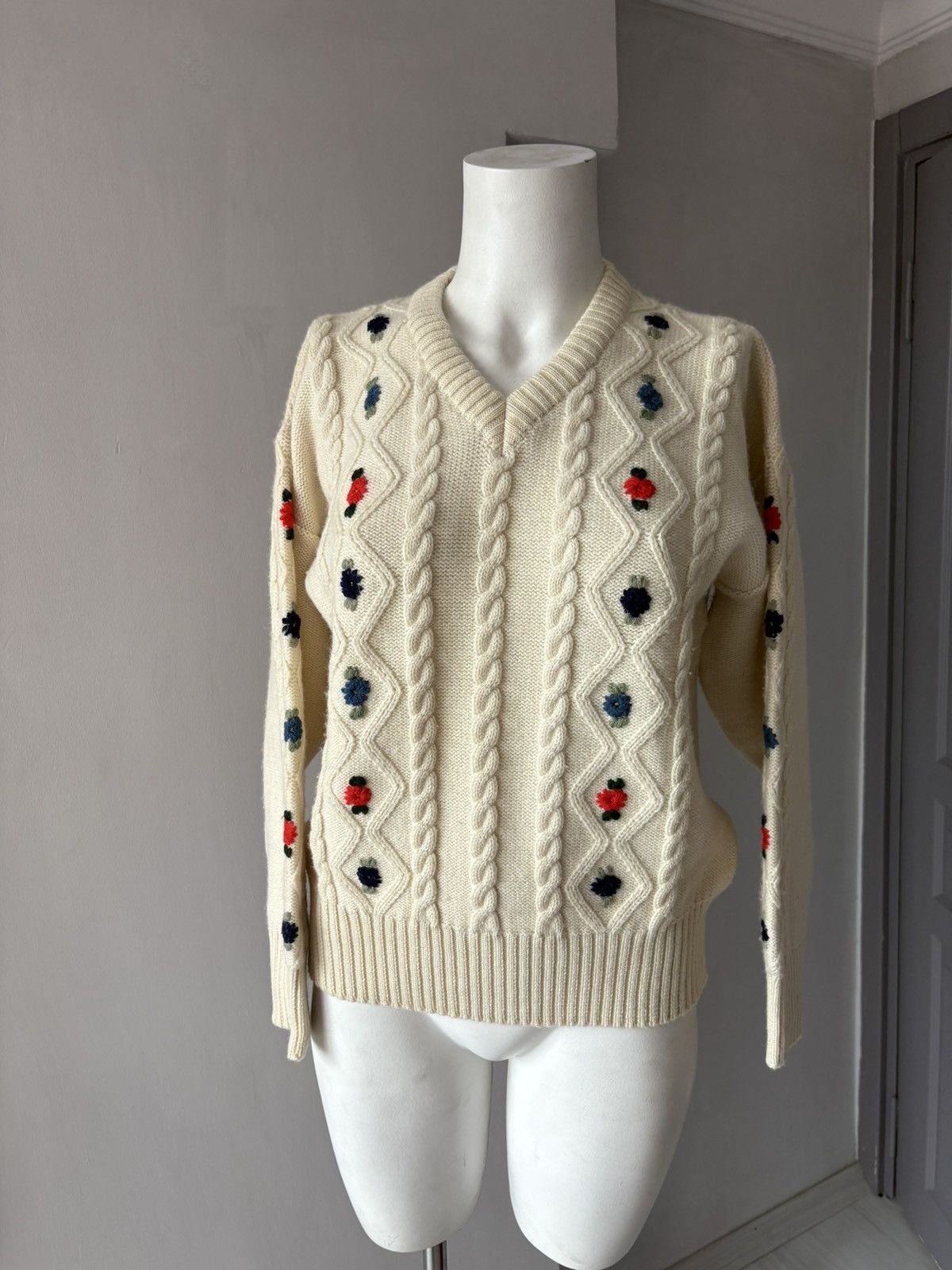 Vintage Vintage wool jumper Size S / US 4 / IT 40 - 6 Thumbnail