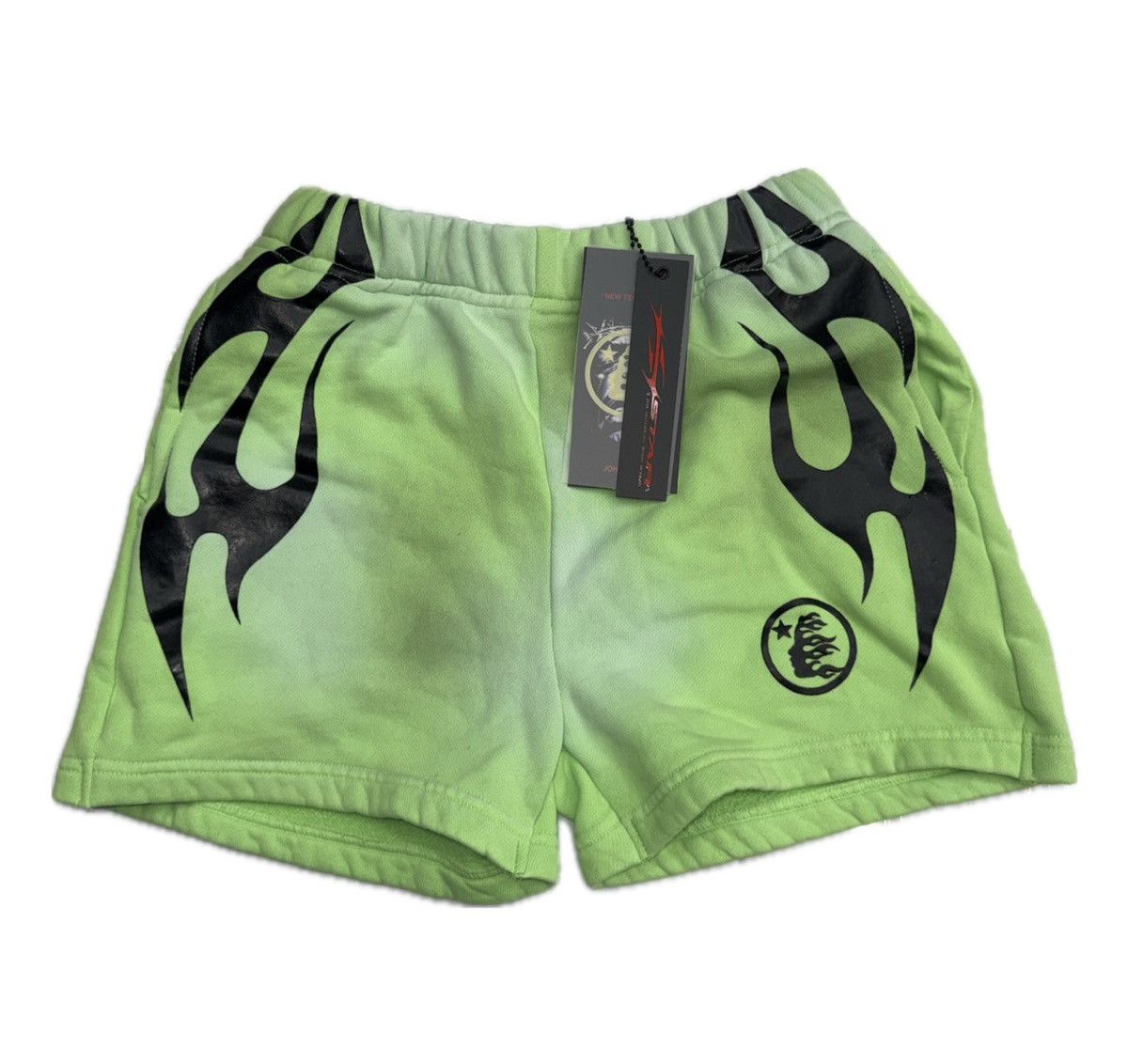 HELLSTAR Hellstar Women’s Flame Shorts Size US 32 / EU 48 - 1 Thumbnail