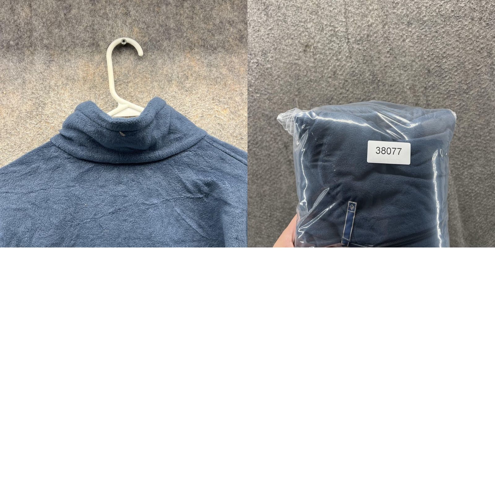 Layer 8 Columbia Jacket Mens XL Blue Fleece Full Zip Outdoor Hiking Warm Casual Layer Size US XL / EU 56 / 4 - 8 Thumbnail