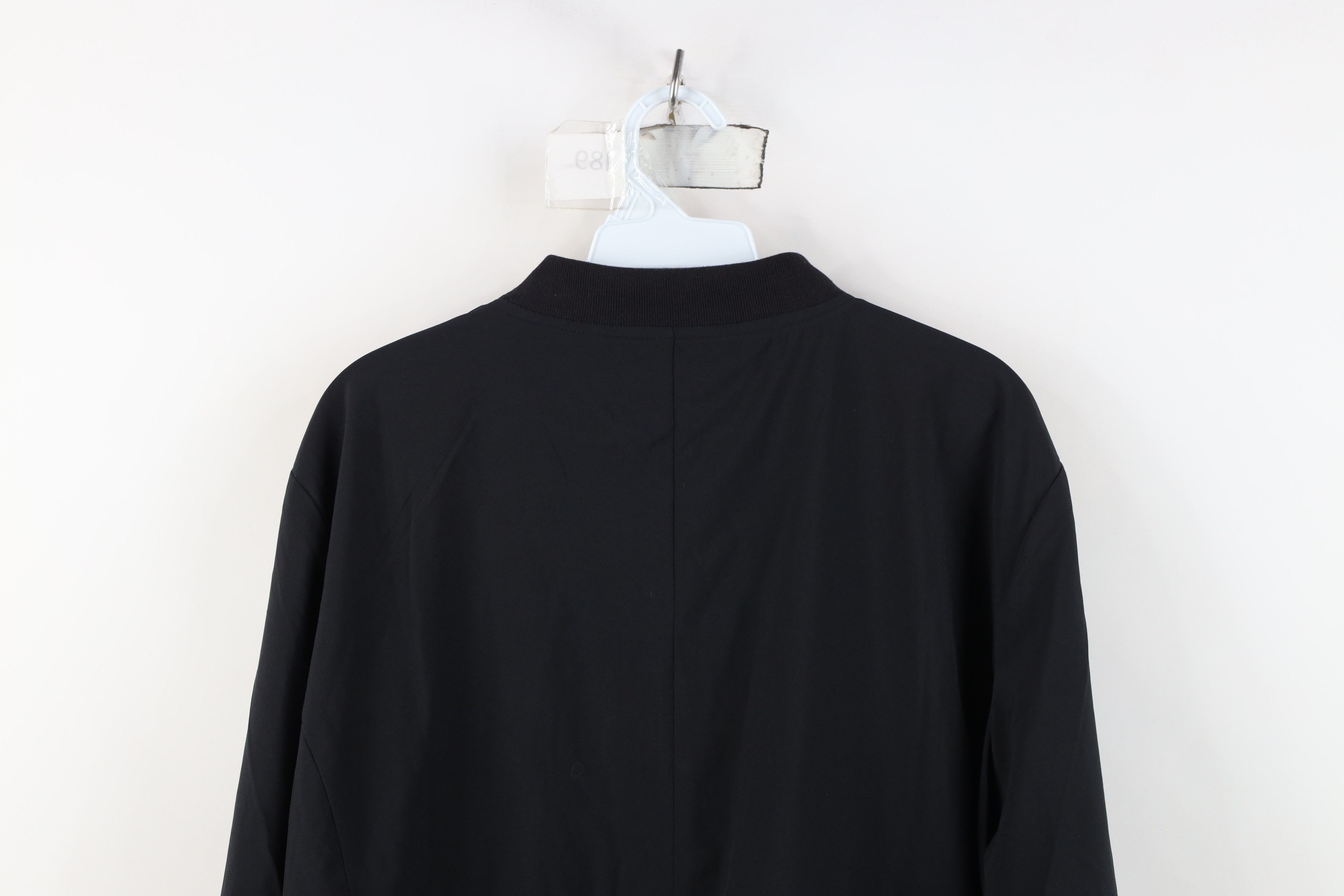 Banana Republic Banana Republic Touch Tech Full Zip Bomber Jacket Coat Black Size US XL / EU 56 / 4 - 14 Thumbnail