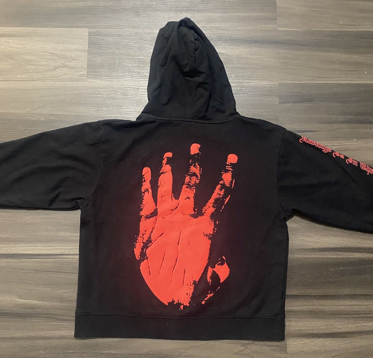 Revenge Revenge XXXTENTACION “Kill” Black/ Red Hoodie Size US L / EU 52-54 / 3 - 5 Thumbnail