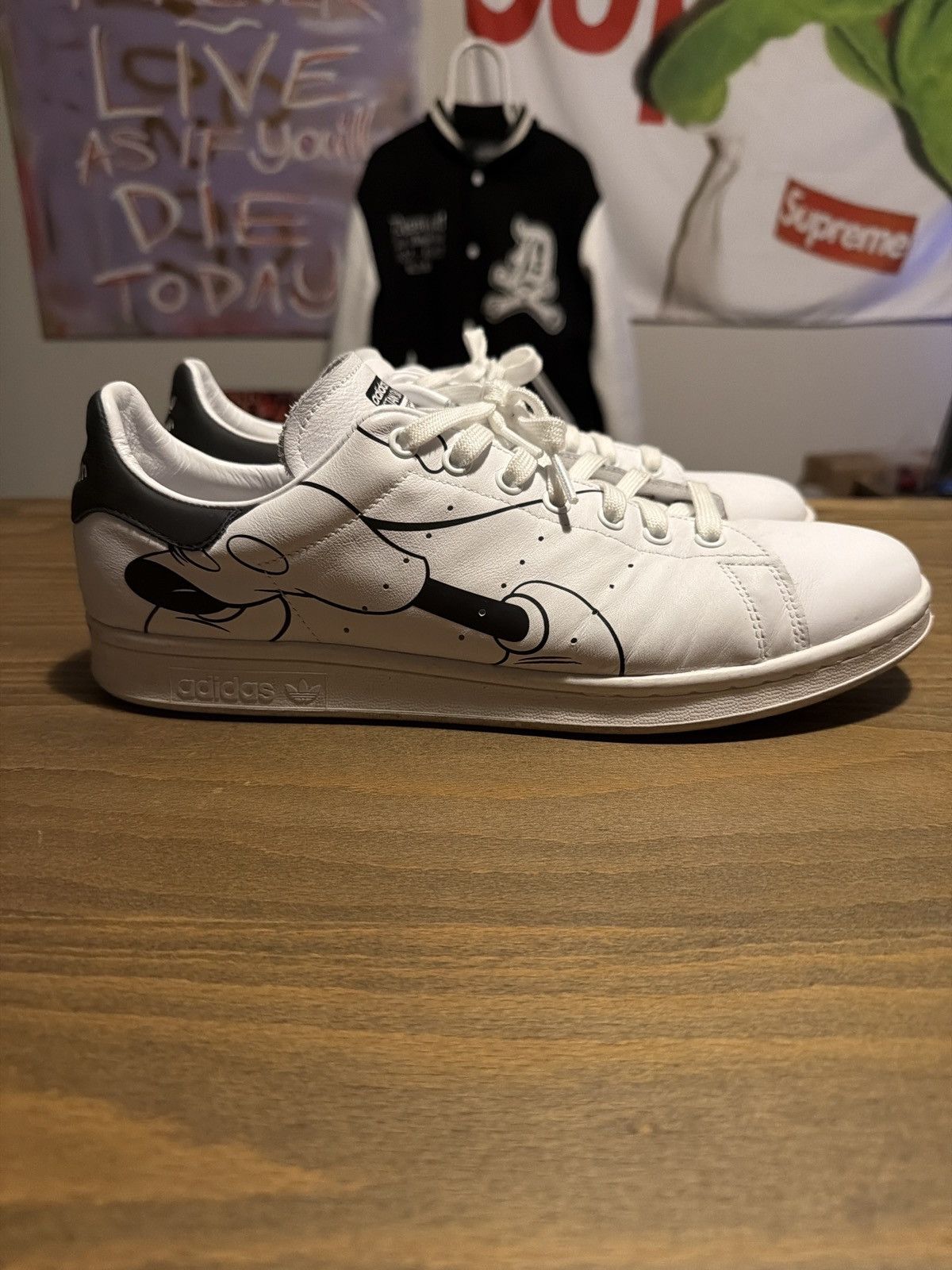 Adidas × Disney Adidas X Disney Mickey Mouse Stan Smith Size US 12.5 / EU 45-46 - 2 Thumbnail