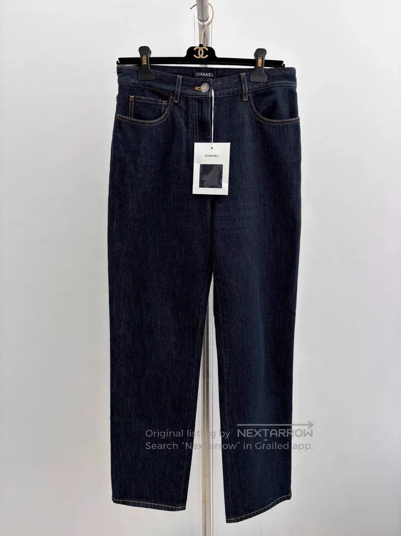 Chanel Chanel Primary colour jeans Size 25" / US 0 / IT 36 - 1 Thumbnail
