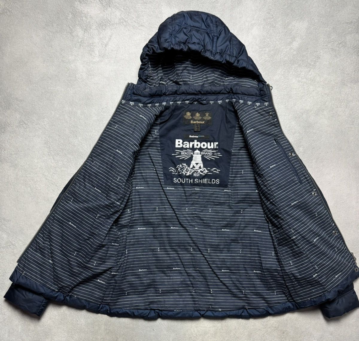 Barbour Barbour Lagan Down Quilted Hooded Jacket Size M / US 6-8 / IT 42-44 - 12 Thumbnail