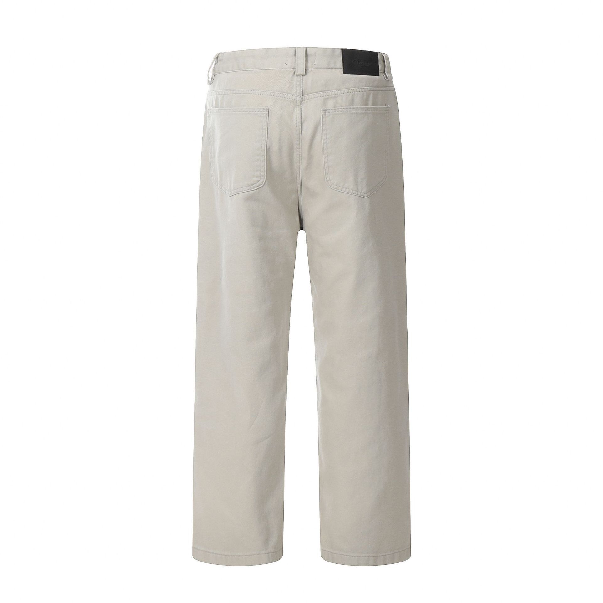 Jean American men's cleanfit retro simple loose casual jeans Size US 32 / EU 48 - 2 Thumbnail