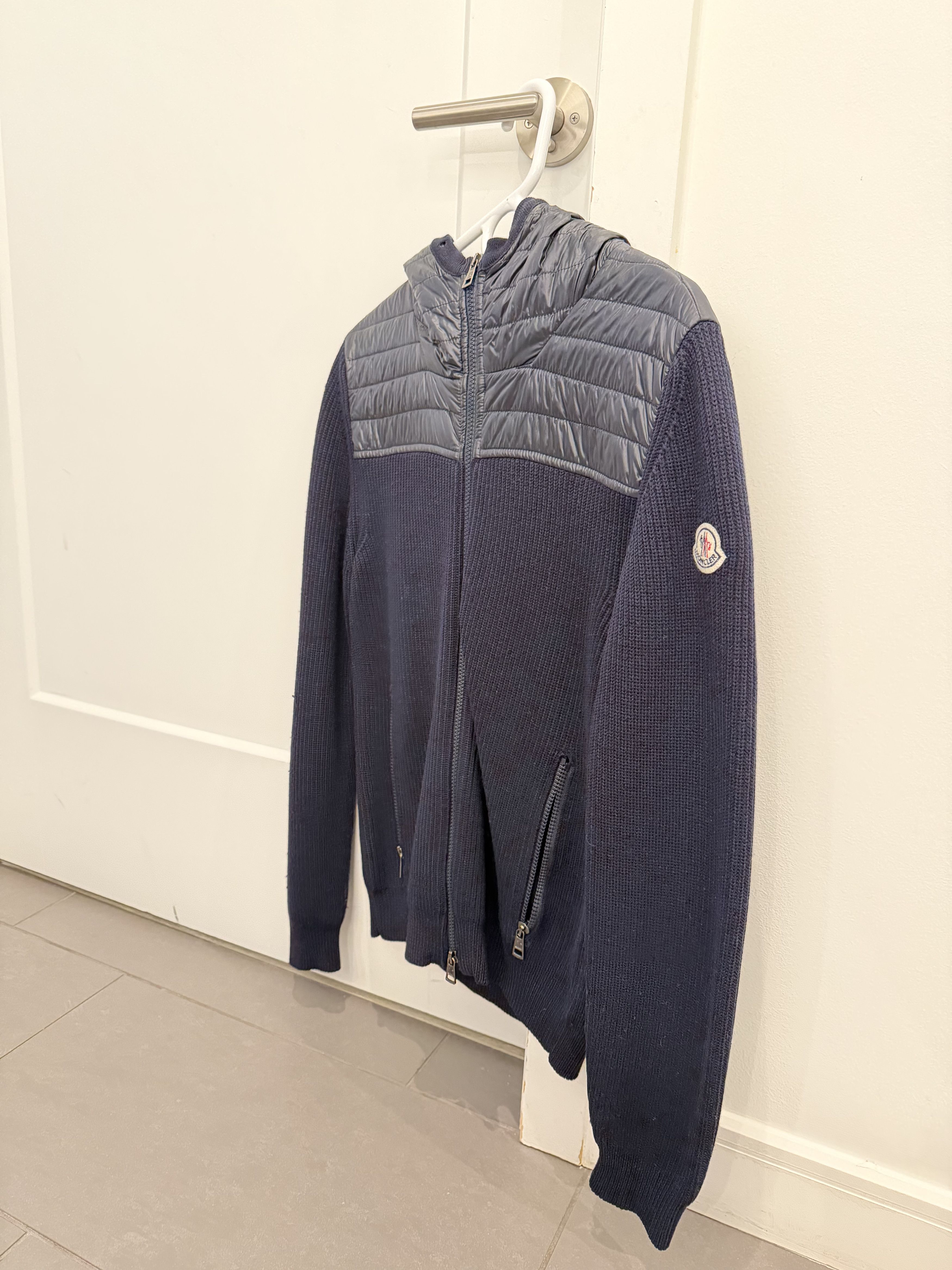 Moncler Moncler Knit Hoodie Jacket Size US XS / EU 42 / 0 - 2 Thumbnail