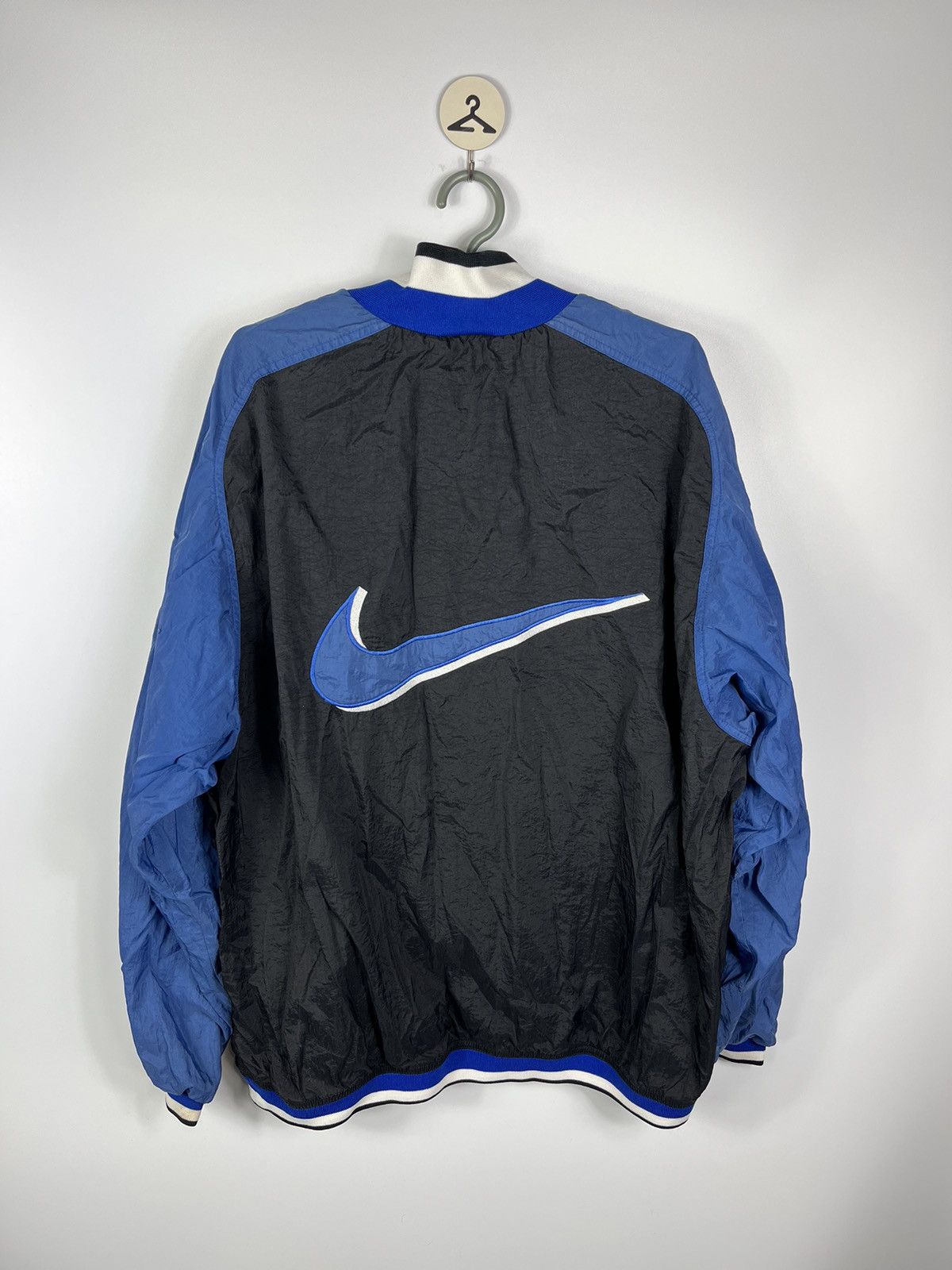 Nike × Vintage Vintage Nike Big Logo Nylon Jacket Z90 | Grailed