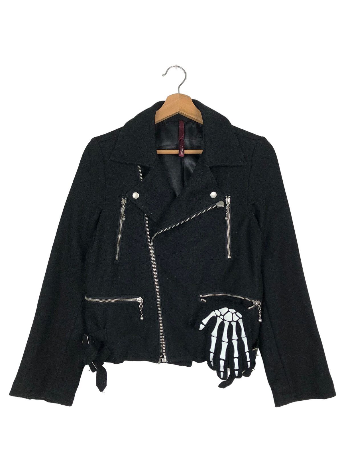Hysteric Glamour 🔥Cafe Racer Biker Double Breast Jacket Japan Made Size US XS / EU 42 / 0 - 1 Thumbnail