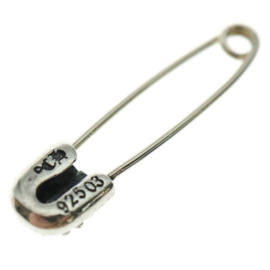Chrome Hearts Chrome Hearts Safety Pin Silver Earring Size ONE SIZE - 5 Thumbnail