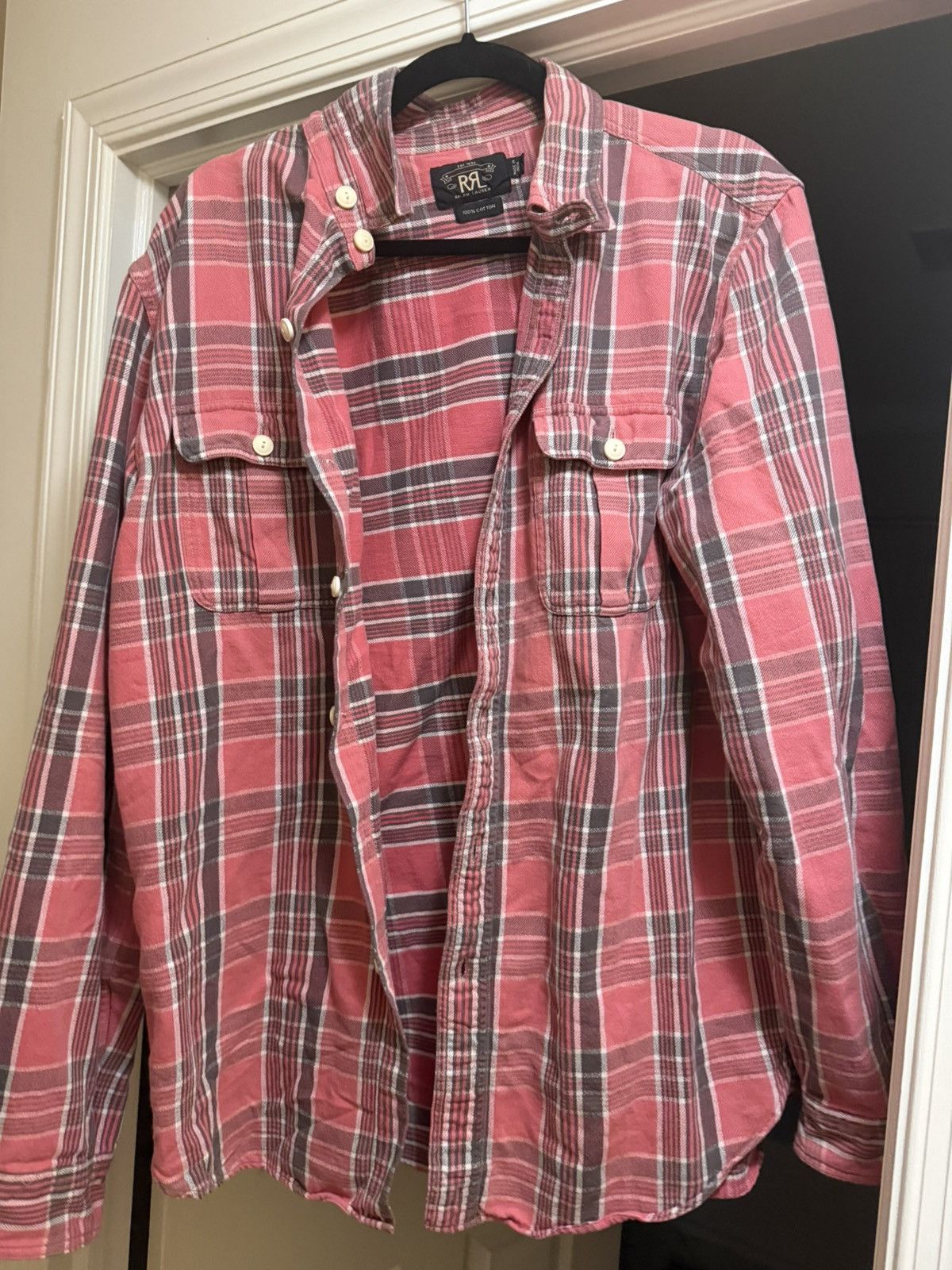 RRL Ralph Lauren Double RL Flannel Size US L / EU 52-54 / 3 - 1 Thumbnail