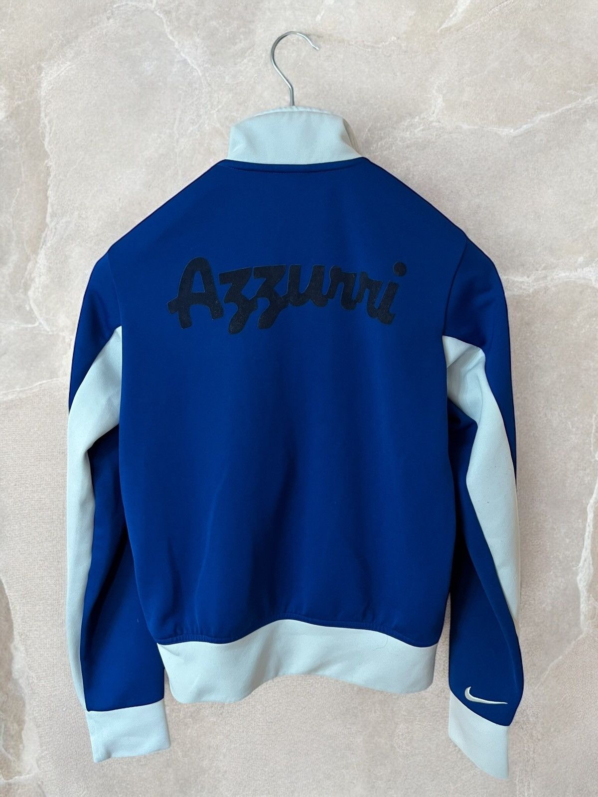 Nike × Vintage NIKE Italy "AZZURRI ULTRAS TRACK Jacket soccer National Team Size US S / EU 44-46 / 1 - 2 Thumbnail
