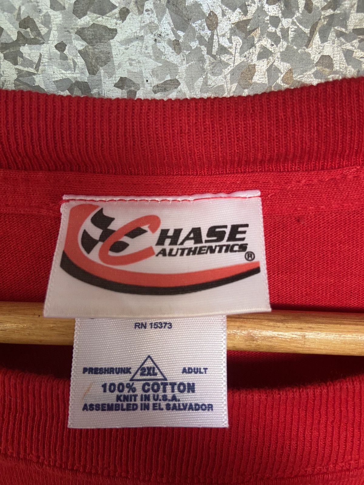 NASCAR Vintage Hase Authentic Dale Earnharot Jr Nascar t shirt Size US XL / EU 56 / 4 - 6 Thumbnail