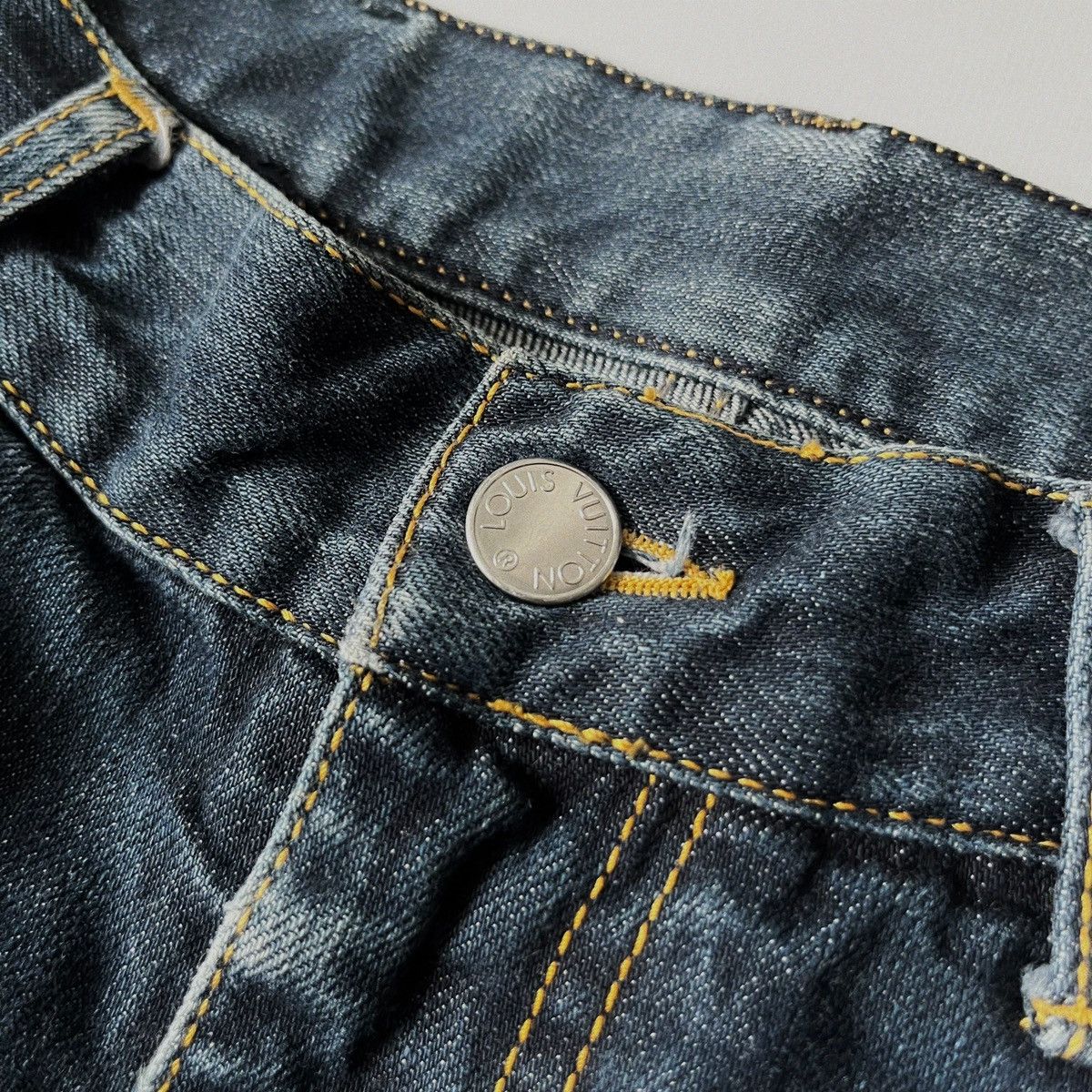 Designer × Japanese Brand × Louis Vuitton Rare 1/1 Deconstructed Louis Vuitton Jeans Size US 32 / EU 48 - 7 Thumbnail