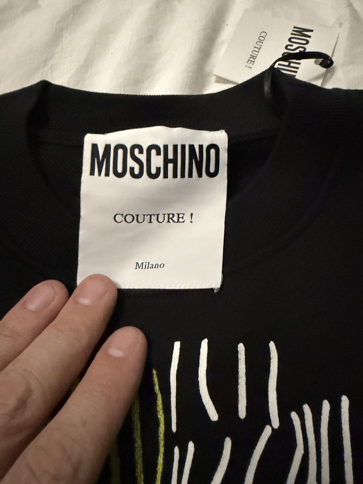 Moschino Moschino Couture “Rock 84” Graphic Sweatshirt — NWT Size US XXL / EU 58 / 5 - 2 Thumbnail