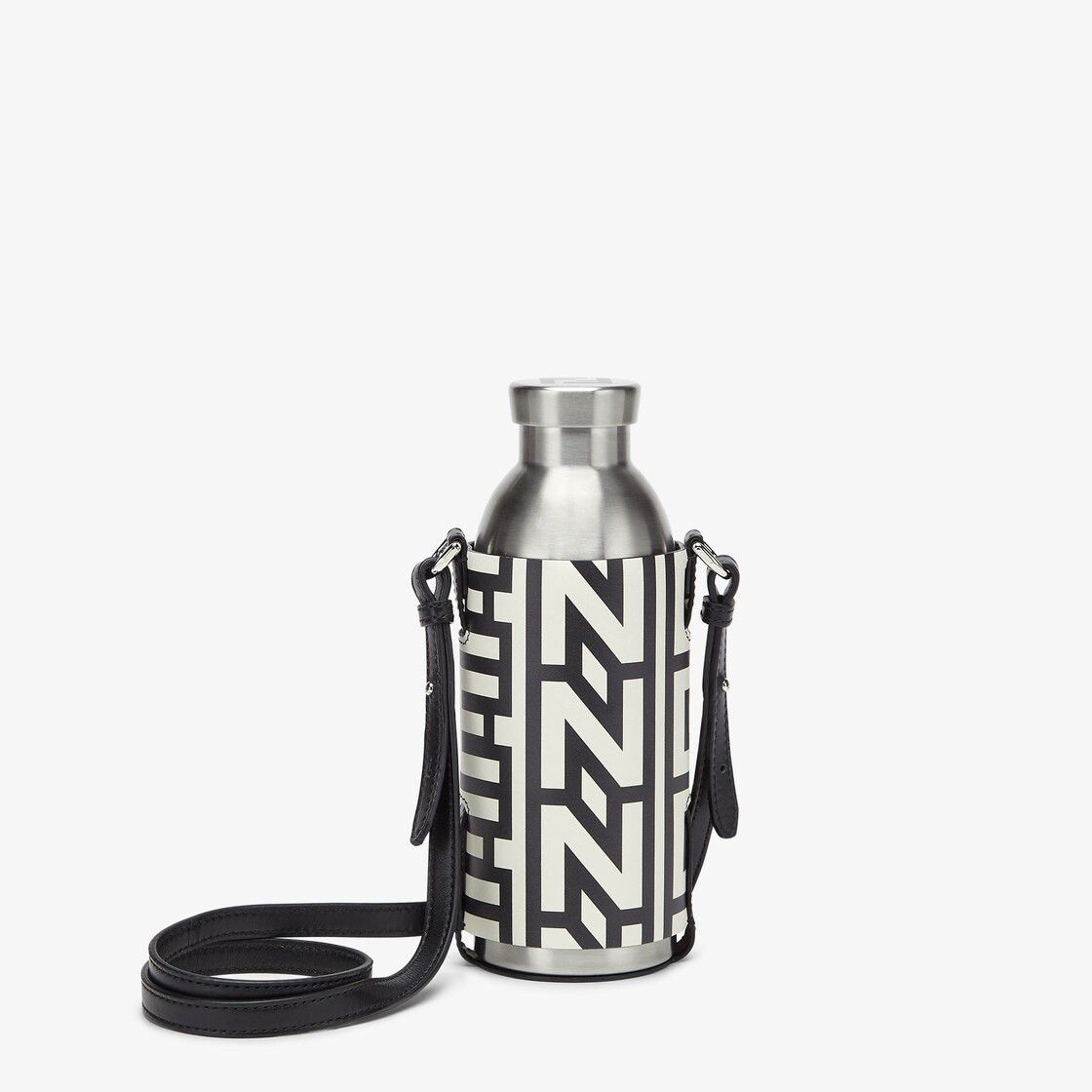 Fendi o1loc1c0824 Size: OS / Flask Holder in Black/White Size ONE SIZE - 2 Thumbnail