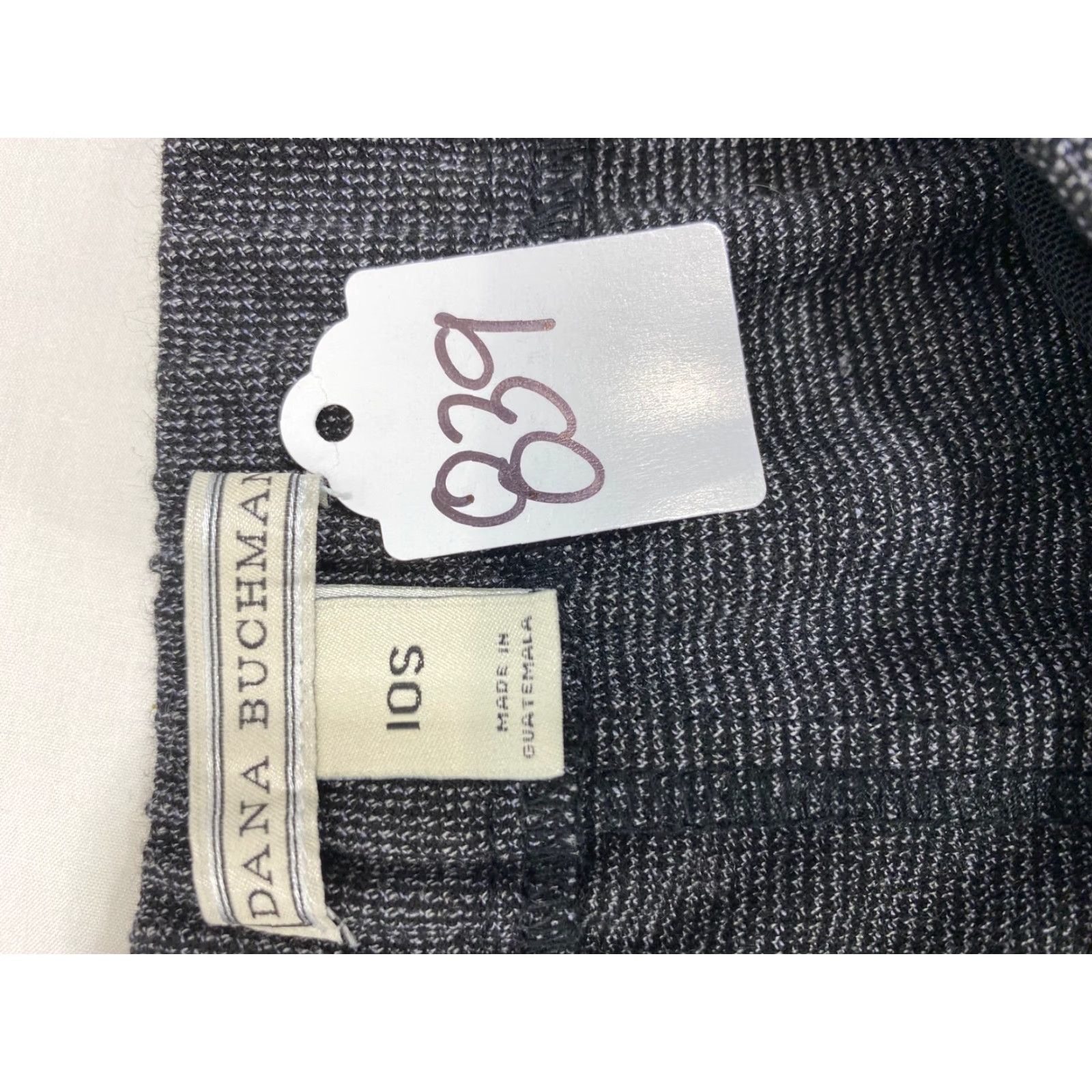 Vintage Dana Buchman Womens Pants Straight Pull On Elastic Stretch Gray 32 In Waist Regular Size SS 28 In Inseam 6.5-8.5 Rise Casual Designer Comfort Stretch Size 28" / US 6 / IT 42 - 3 Thumbnail