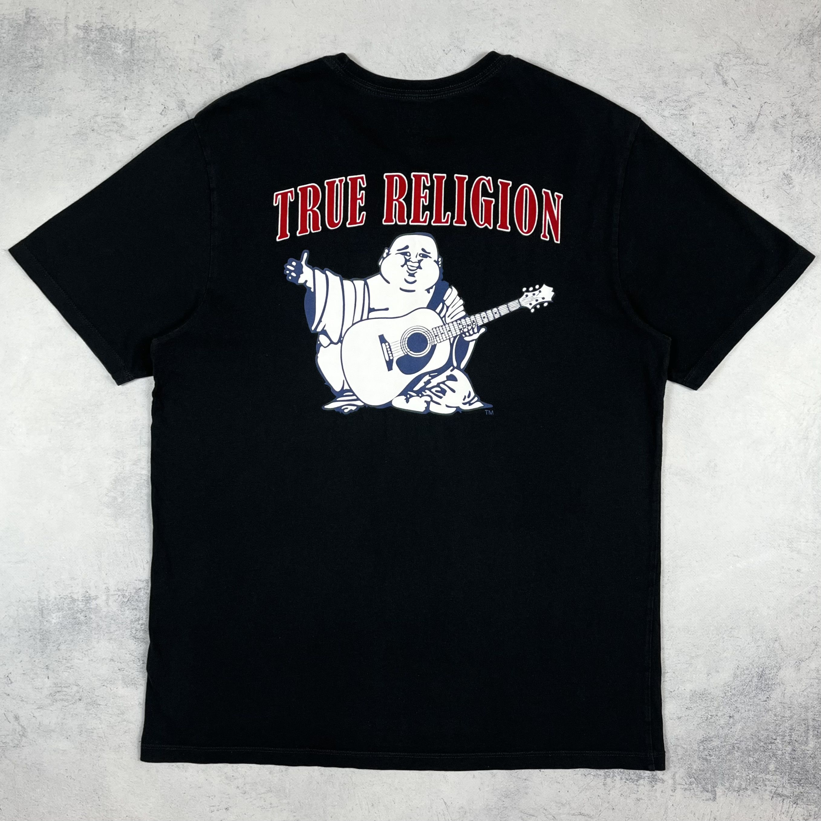 True Religion True Religion Buddha Y2K Big Logo Japanese T Shirt Size US L / EU 52-54 / 3 - 2 Thumbnail