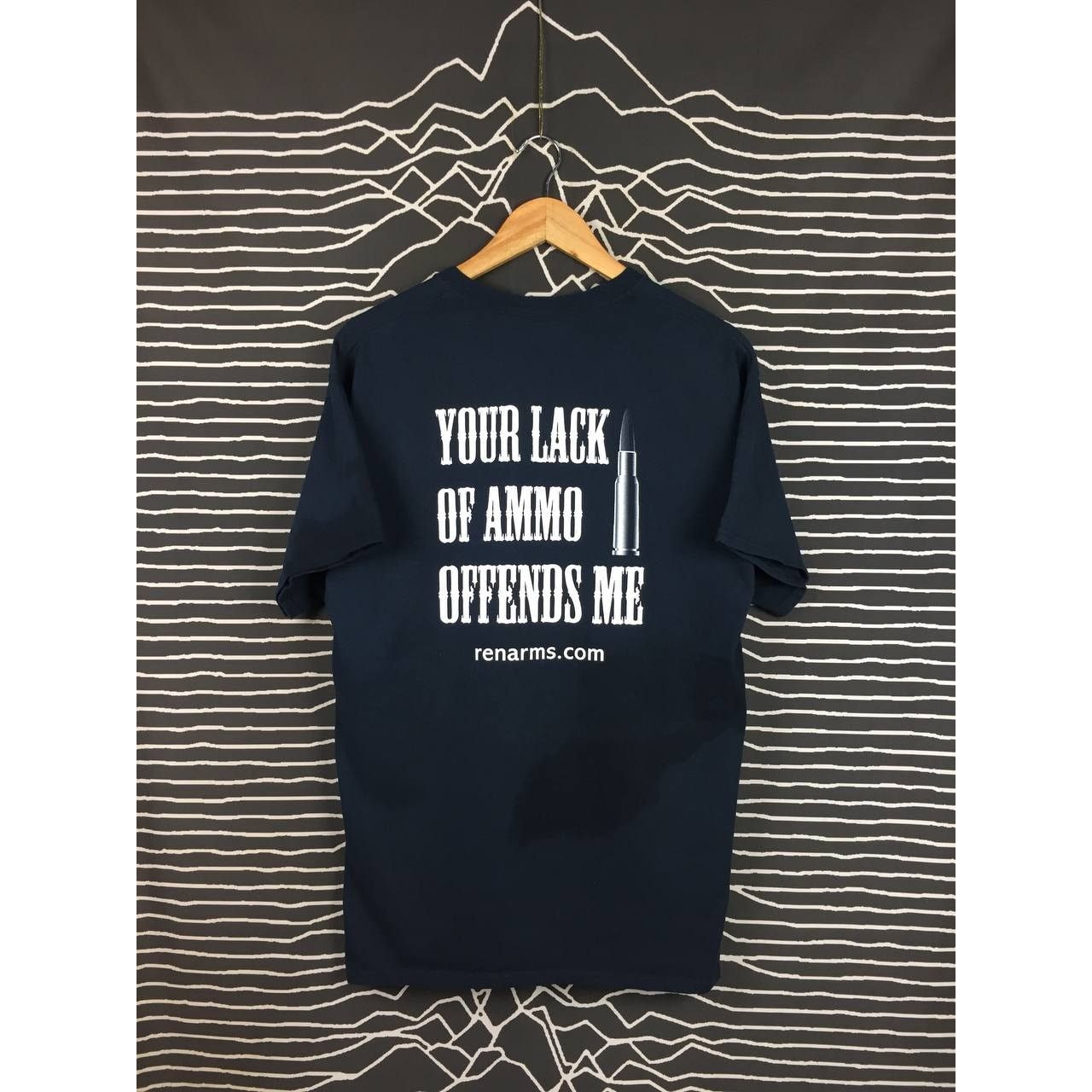 Gildan Renaissance Firearms Your Lack Of Ammo Offend Me Graphic Tee Size US L / EU 52-54 / 3 - 2 Thumbnail