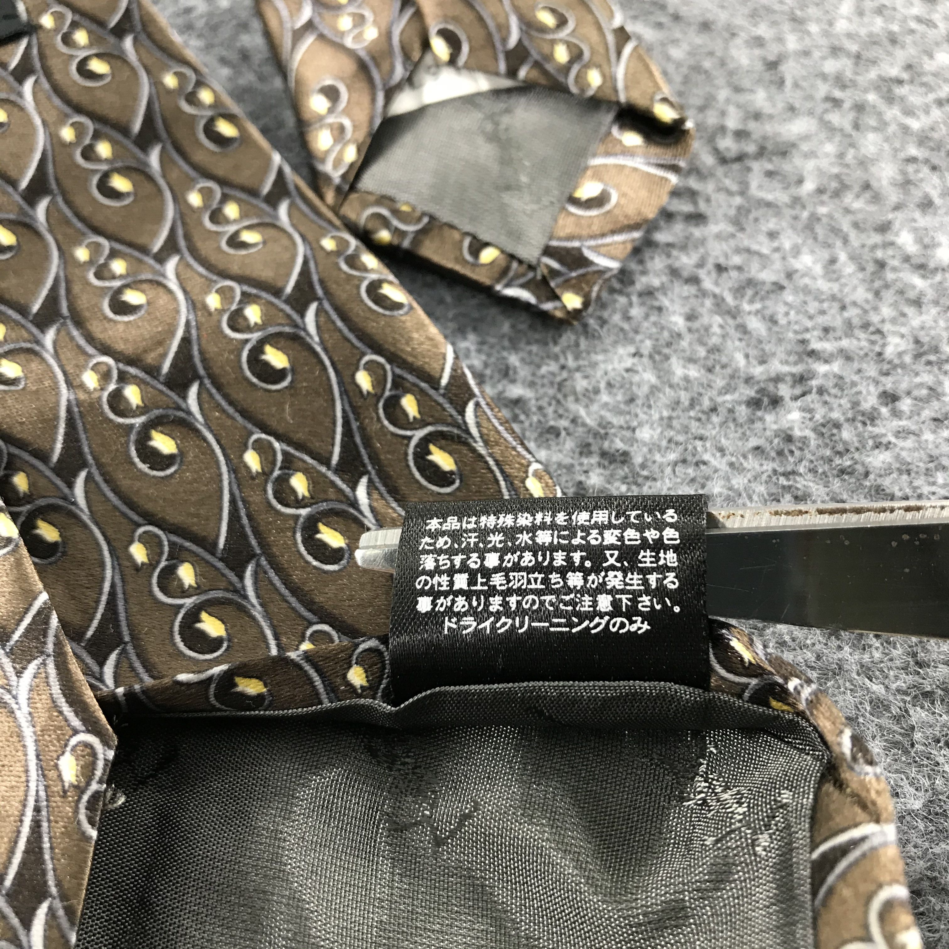 Vintage × Yves Saint Laurent Vintage Yves Saint Laurent Silk Neck Ties T16 Size ONE SIZE - 5 Thumbnail