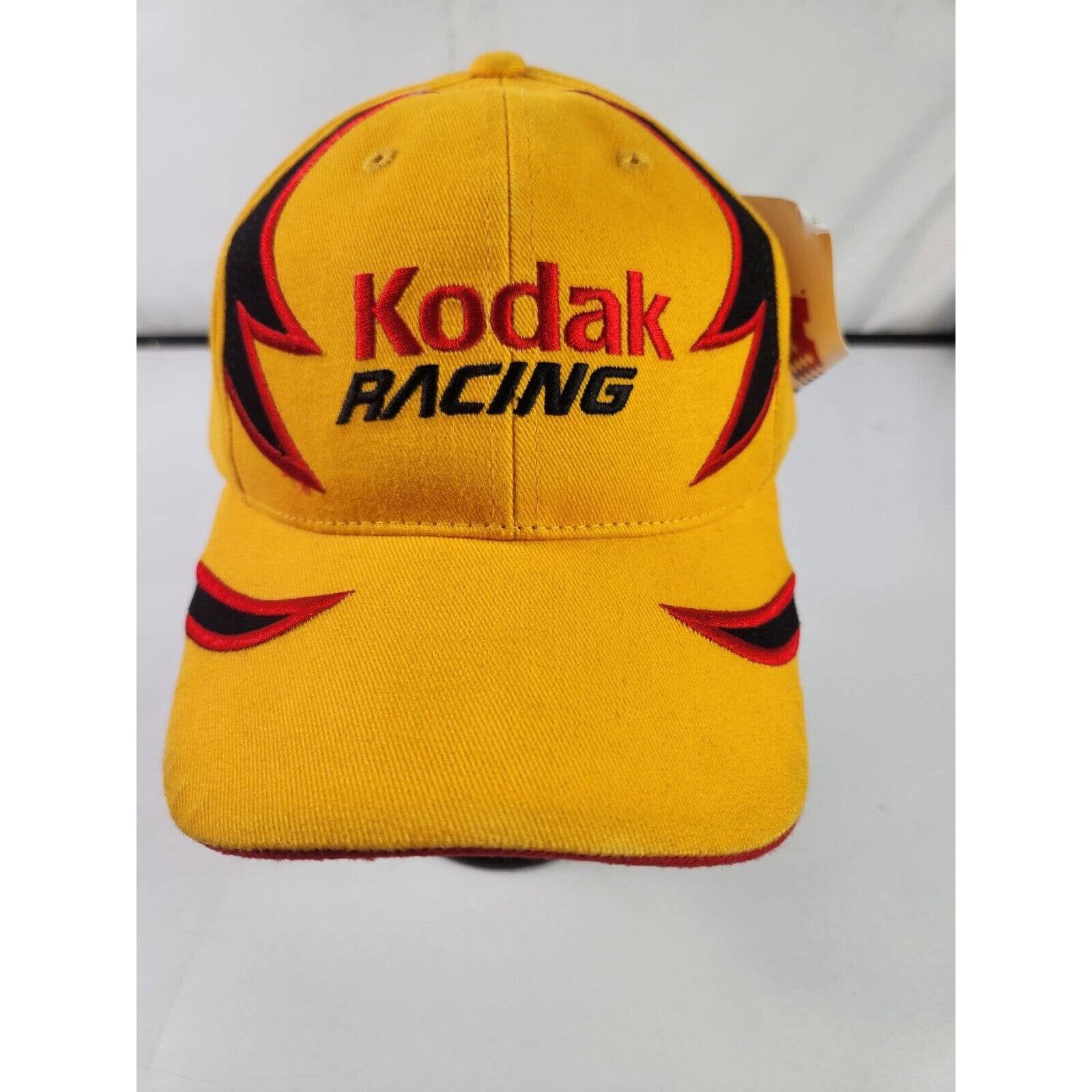 NASCAR Chase NASCAR Penske Hat Kodak Racing Brenda Gaughan 77 Gold ...