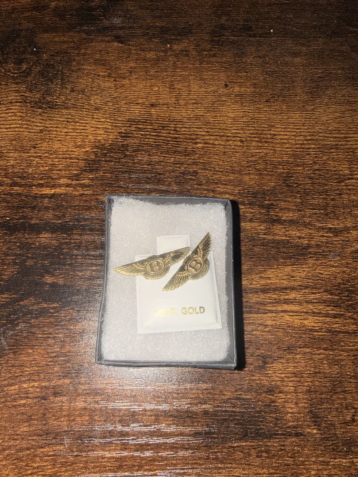 Other Solid 10k Gold Bentley earrings Size ONE SIZE - 2 Thumbnail