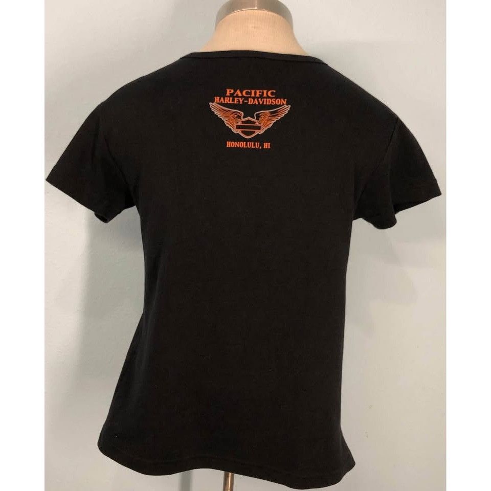 Harley Davidson Harley Davidson T-shirt Medium Women Like New, Stretchy Size M / US 6-8 / IT 42-44 - 3 Thumbnail