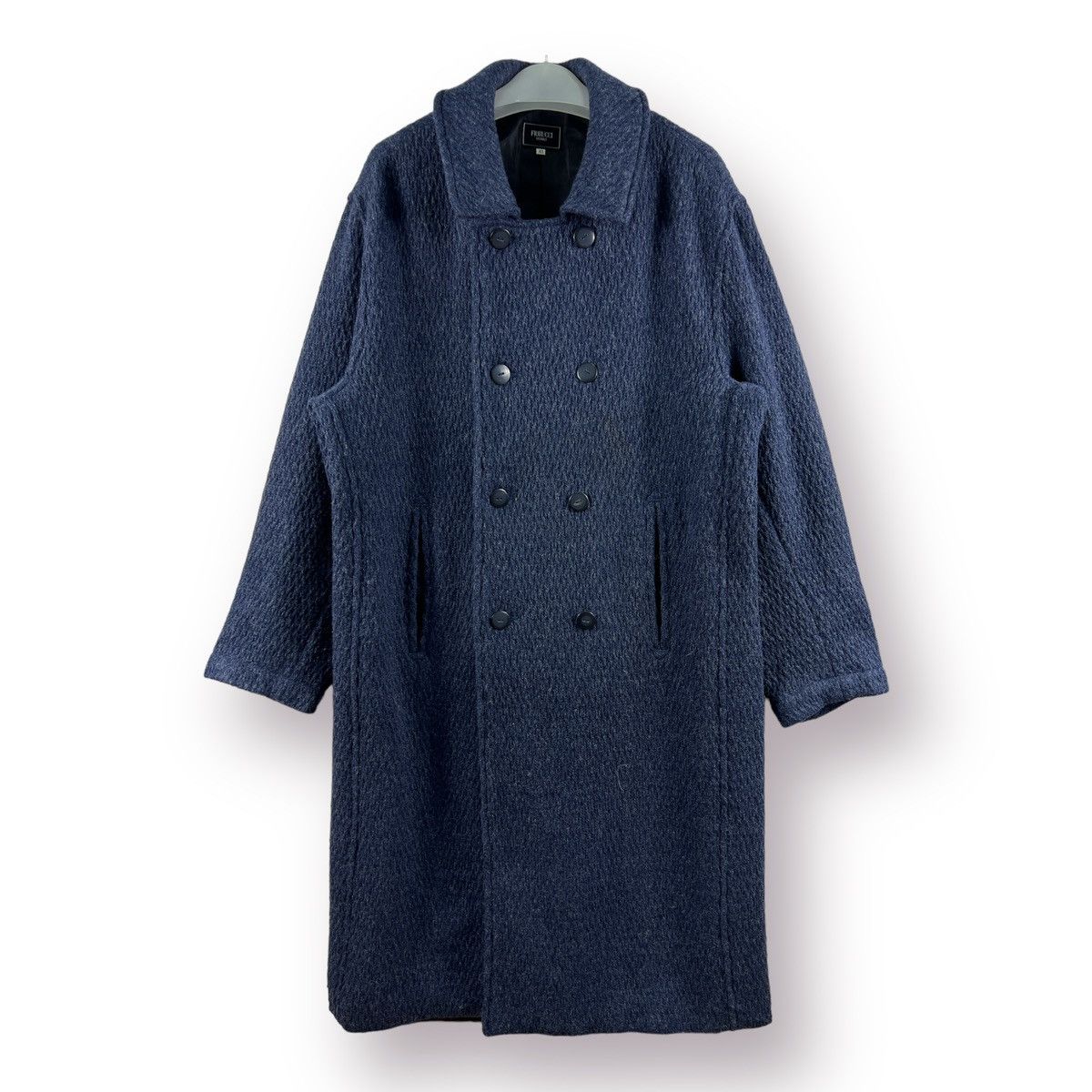 🔥 FIORUCCI UOMO ITALIAN WOOL DOUBLE BREAST LONGCOAT