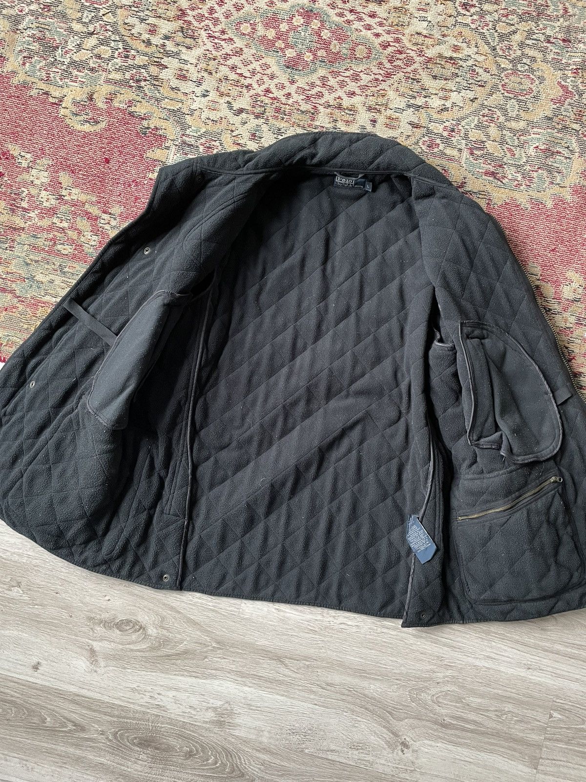 Polo Ralph Lauren Polo Ralph Lauren Quilted Calf Suede Patches Jacket 3636AC Size US L / EU 52-54 / 3 - 5 Thumbnail