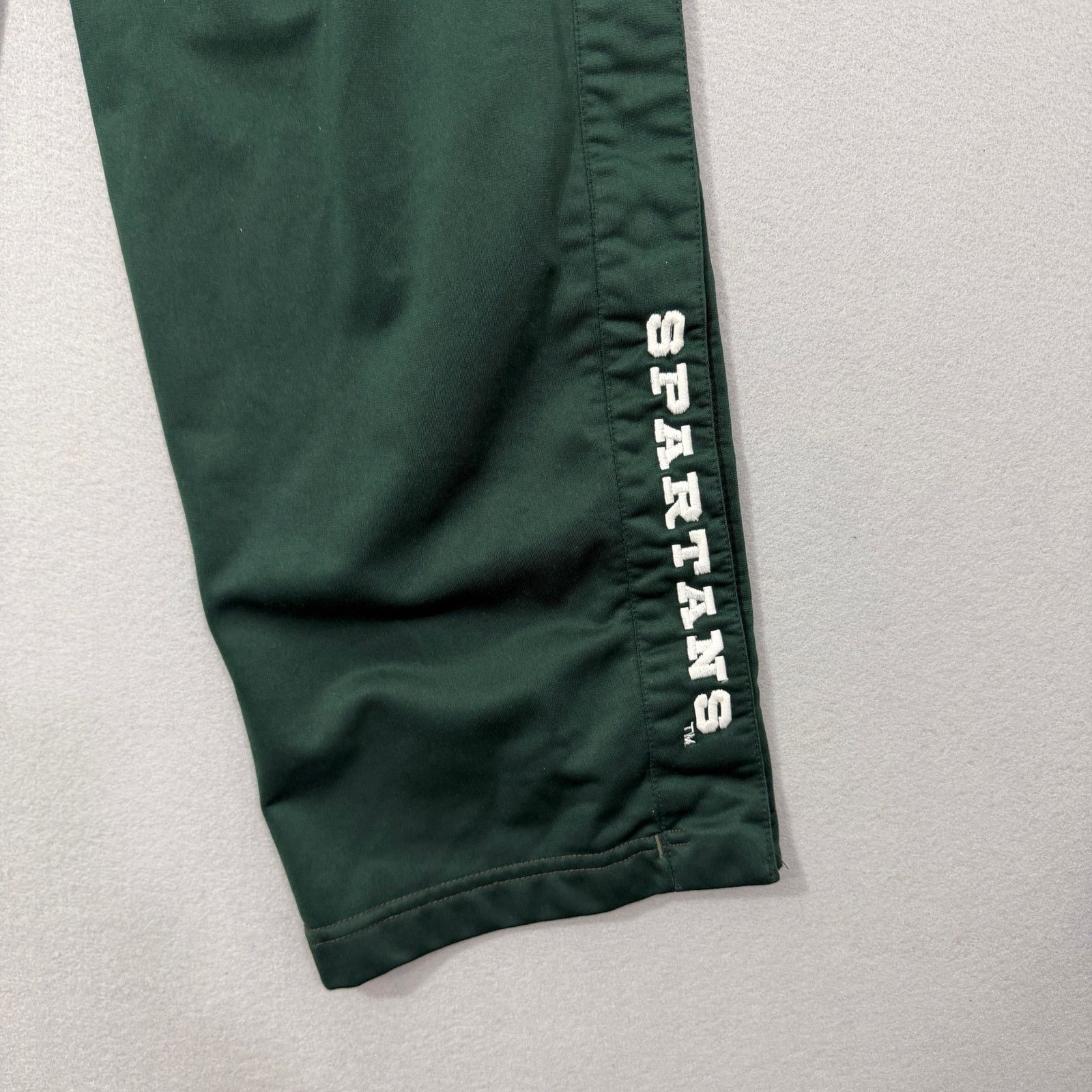 Vintage Vintage Michigan State Spartans Tear Away Warm Up Pants Size US 30 / EU 46 - 3 Thumbnail