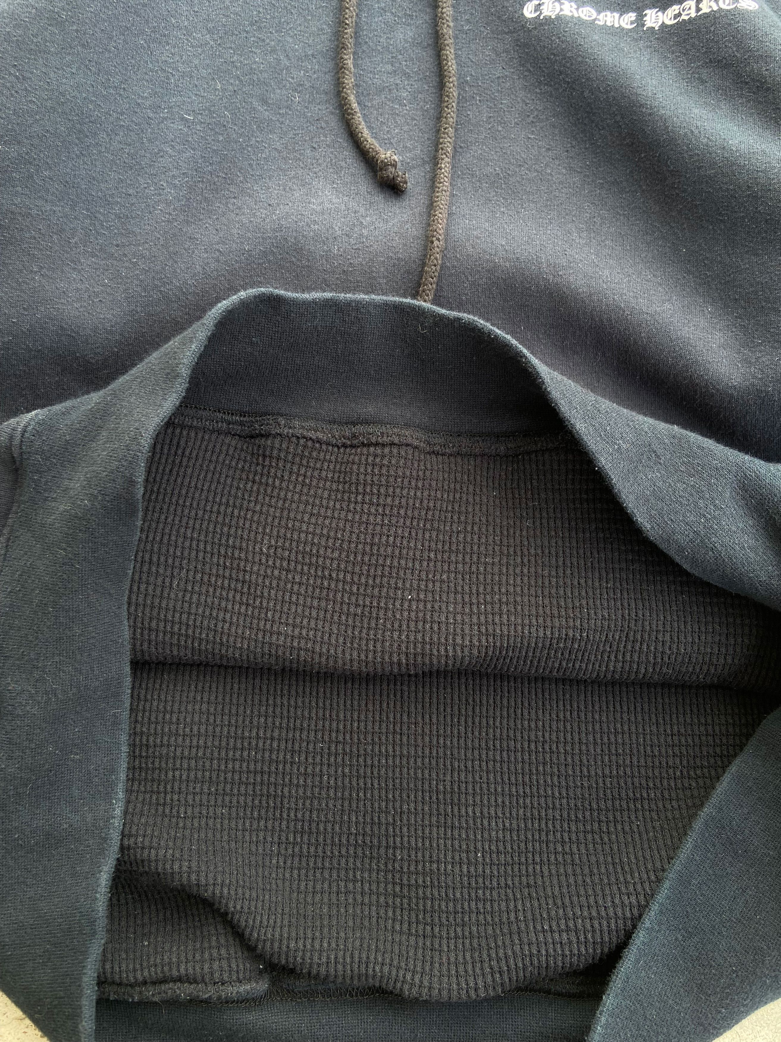 Chrome Hearts FADED Chrome Hearts Thermal Plus Cross Logo Hoodie Size US M / EU 48-50 / 2 - 19 Thumbnail
