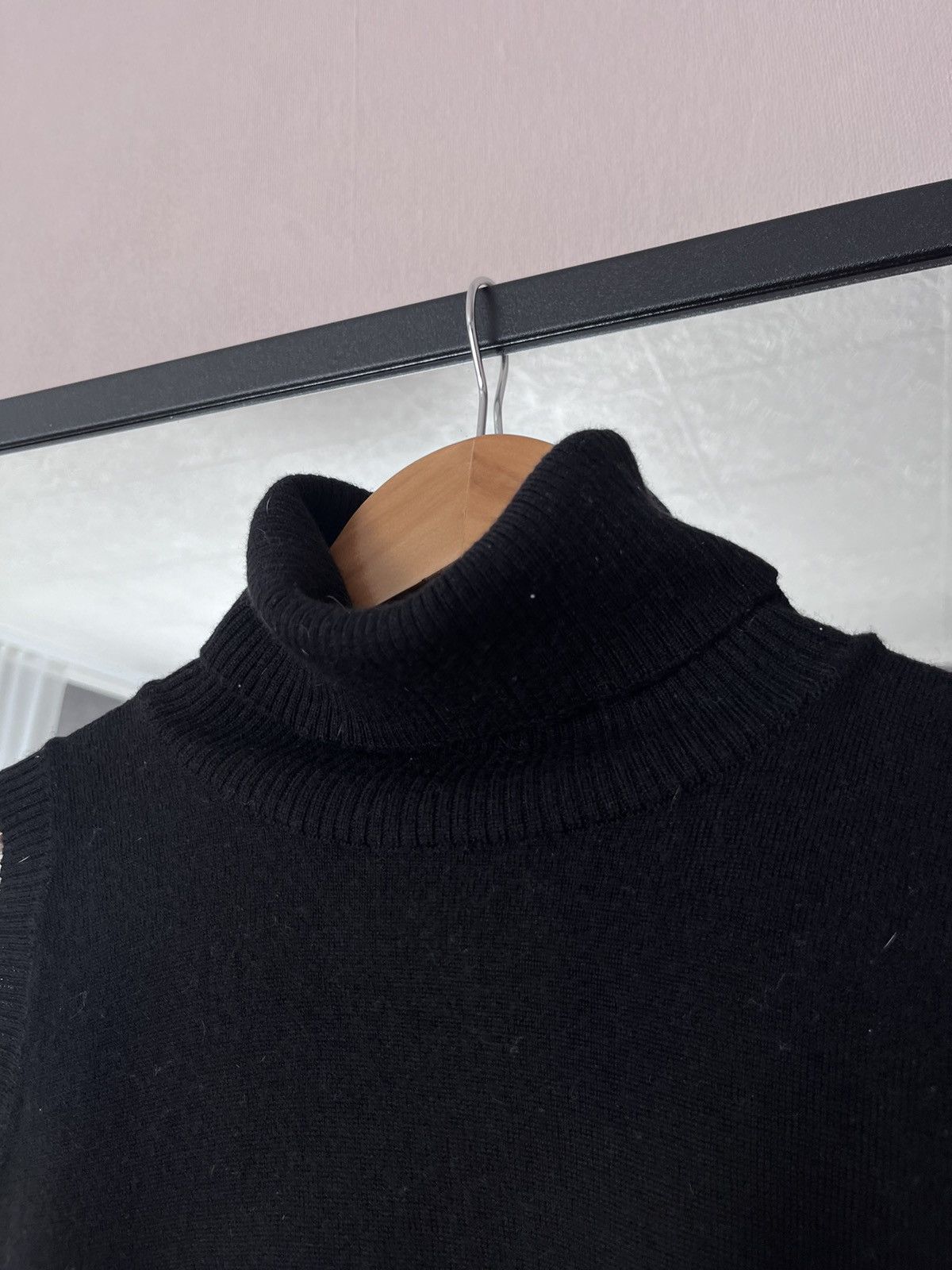 Versus Versace Vintage Versus Gianni Versace Turtleneck Vest sweater Size L / US 10 / IT 46 - 7 Thumbnail