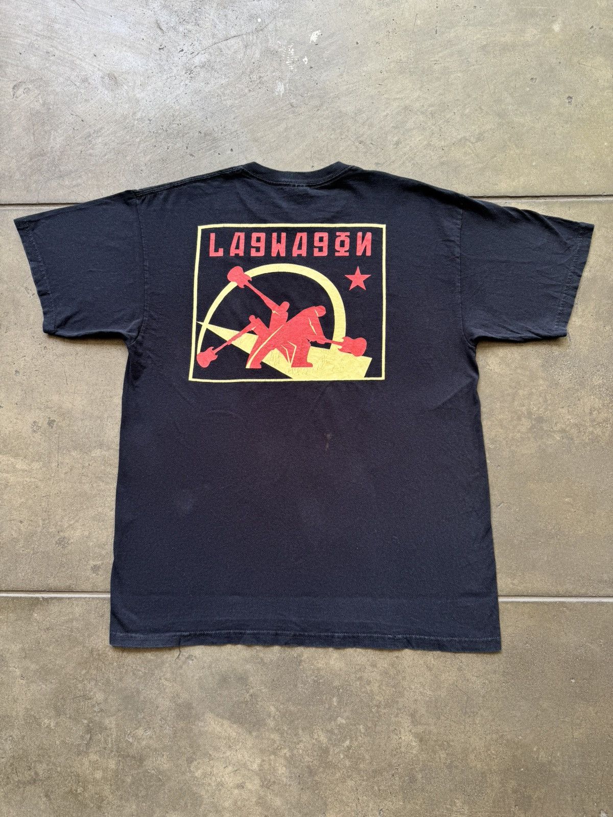 Vintage VTG 2006 Lagwagon Communist Party Tour Band Tee Shirt Punk Size US L / EU 52-54 / 3 - 1 Thumbnail