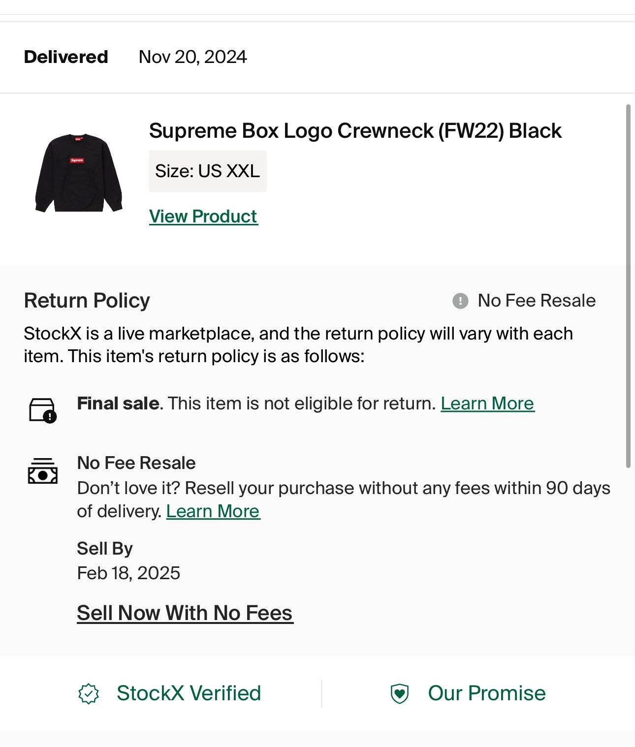 Supreme Supreme Box Logo Crewneck (FW22) Size US XXL / EU 58 / 5 - 2 Thumbnail