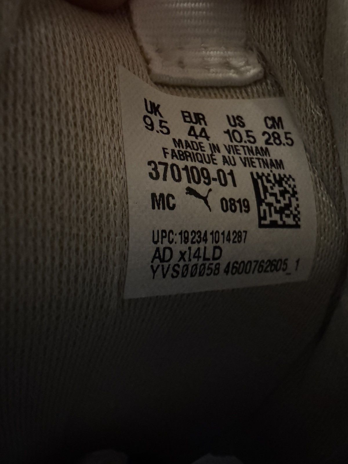 Puma Puma Roma Ader Error, White Gray, Mens 10.5, Never Worn Size US 10.5 / EU 43-44 - 8 Thumbnail