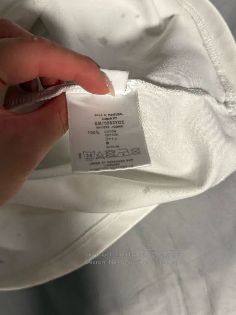 Givenchy Givenchy Ripped Short-Sleeve T-Shirt White L Size Size US L / EU 52-54 / 3 - 4 Thumbnail