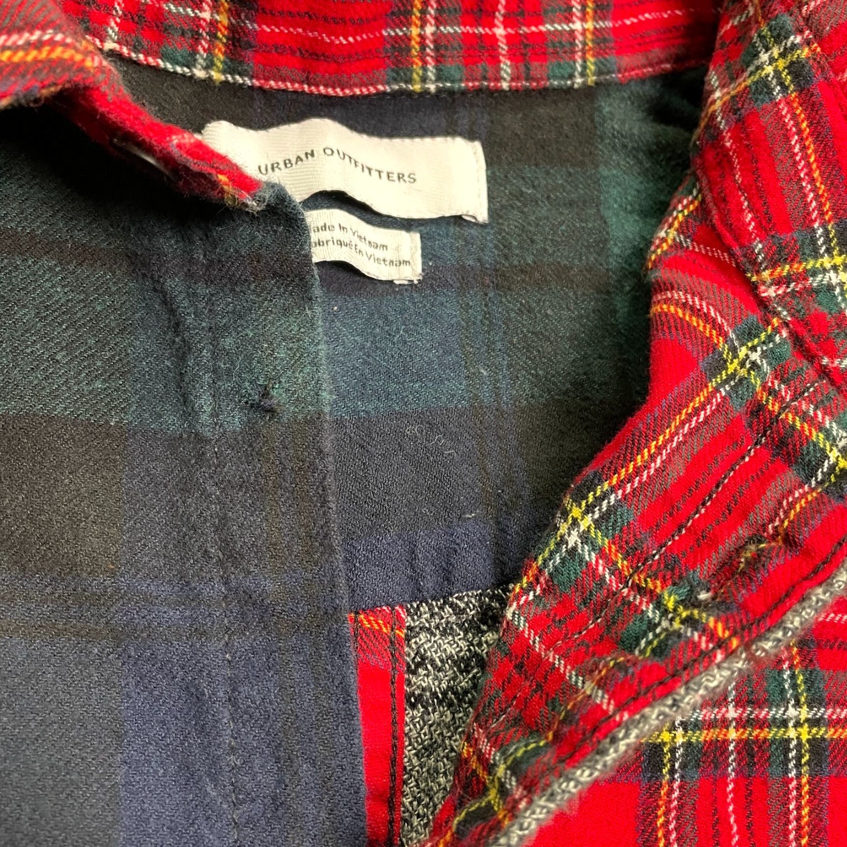 Urban Outfitters Urban Outfitters Shirt Flannel Mens Medium Multi Plaid Cotton Long Sleeve Casual Size M / US 6-8 / IT 42-44 - 5 Thumbnail