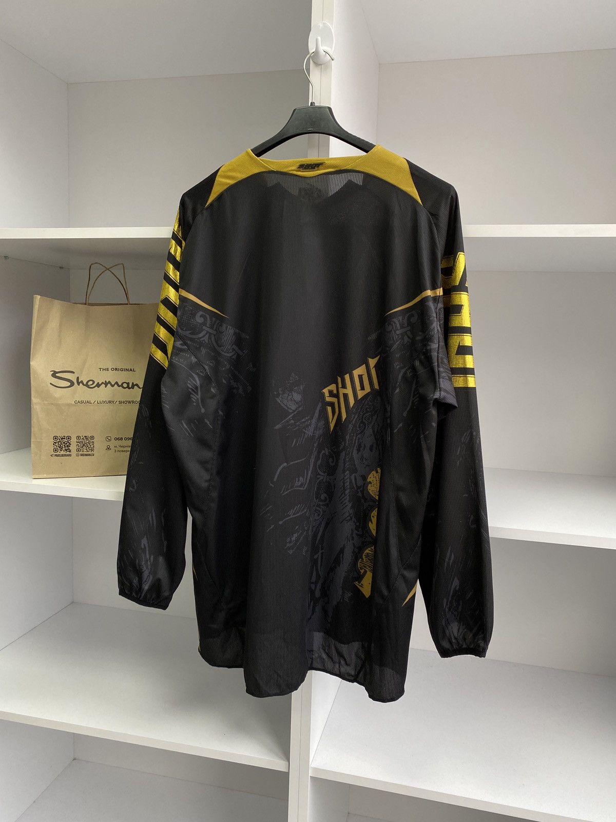 Vintage Vintage Race Gear Shot long sleeve racing Size US XL / EU 56 / 4 - 7 Thumbnail