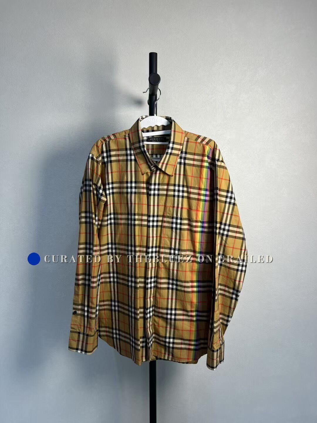 Burberry Burberry Black War Horse Embroidered Shirt Size US XL / EU 56 / 4 - 1 Thumbnail