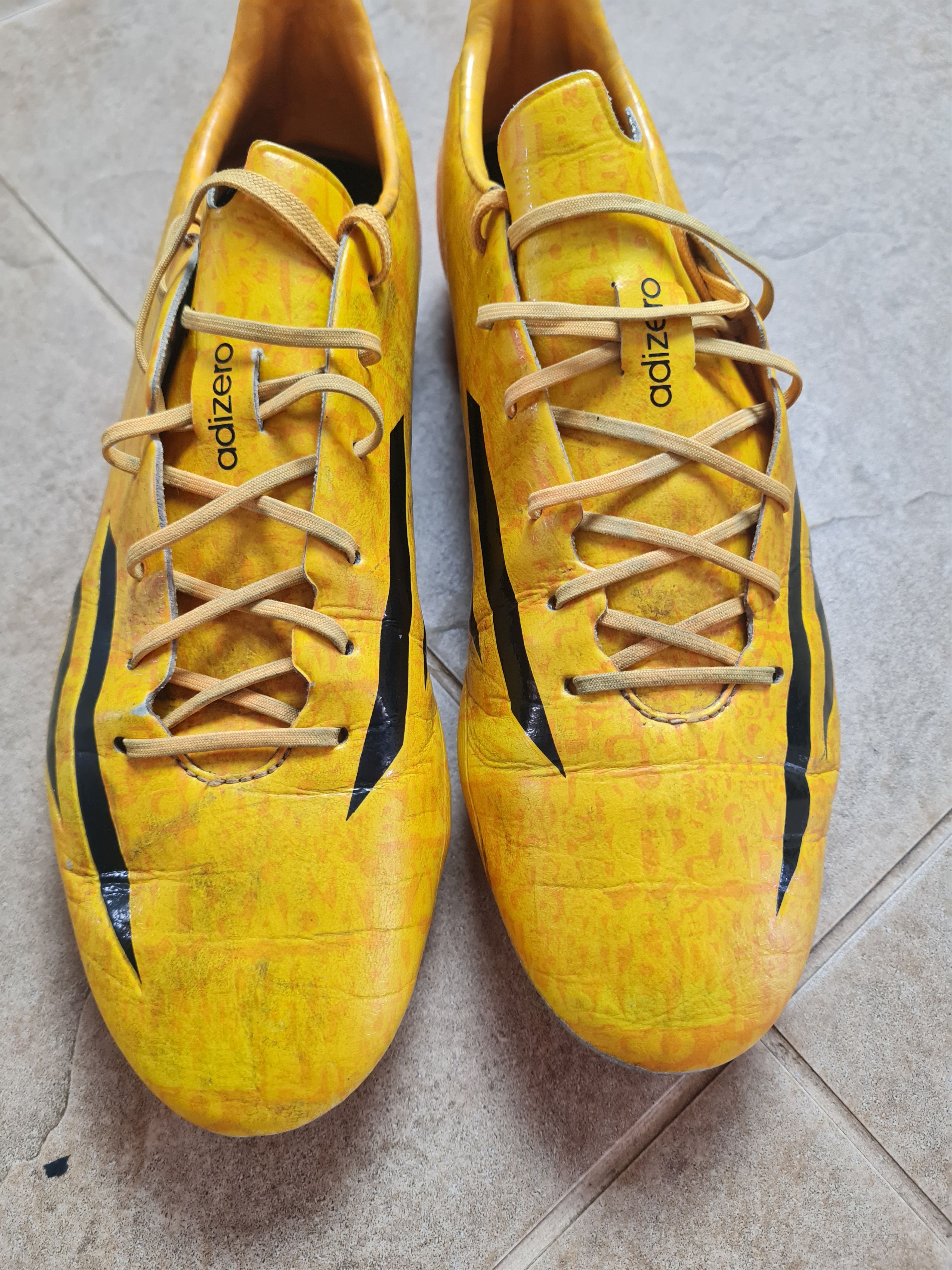 Adidas Adidas F50 adiZero TRX FG Soccer Cleats Solid Gold Messi Size US 9.5 / EU 42-43 - 15 Thumbnail