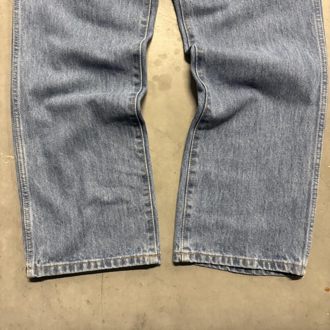 Japanese Brand × Redhead × Vintage Crazy Vintage Y2K/2000s Baggy Tall Medium Wash Denim Jeans! Size US 36 / EU 52 - 5 Thumbnail