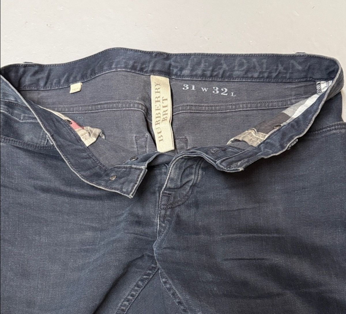 Burberry Men’s Burberry jeans Size US 31 - 2 Thumbnail