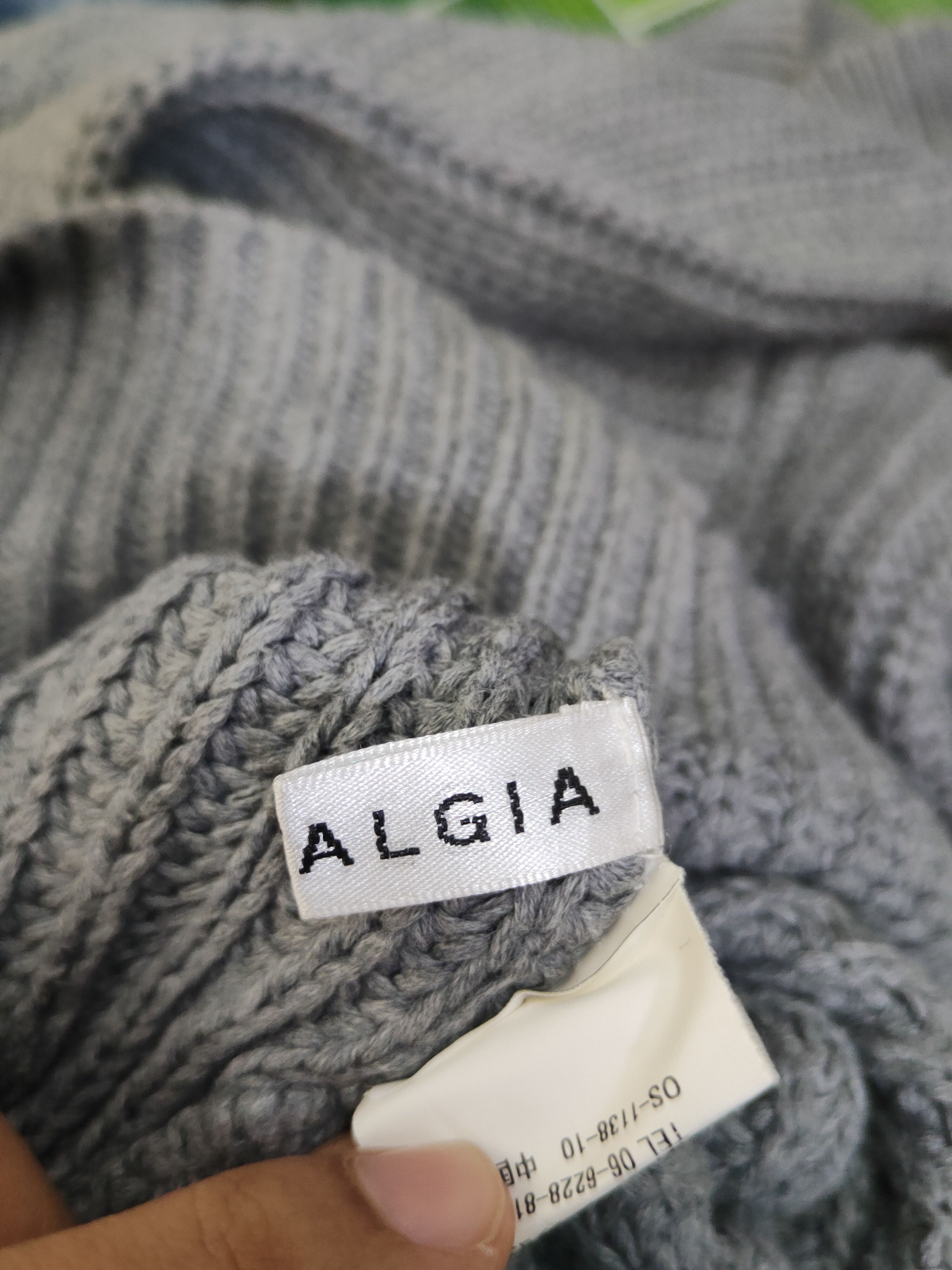 Japanese Brand Nostalgia Gray Knitwear Sweatshirts #W1739 Size US M / EU 48-50 / 2 - 10 Thumbnail