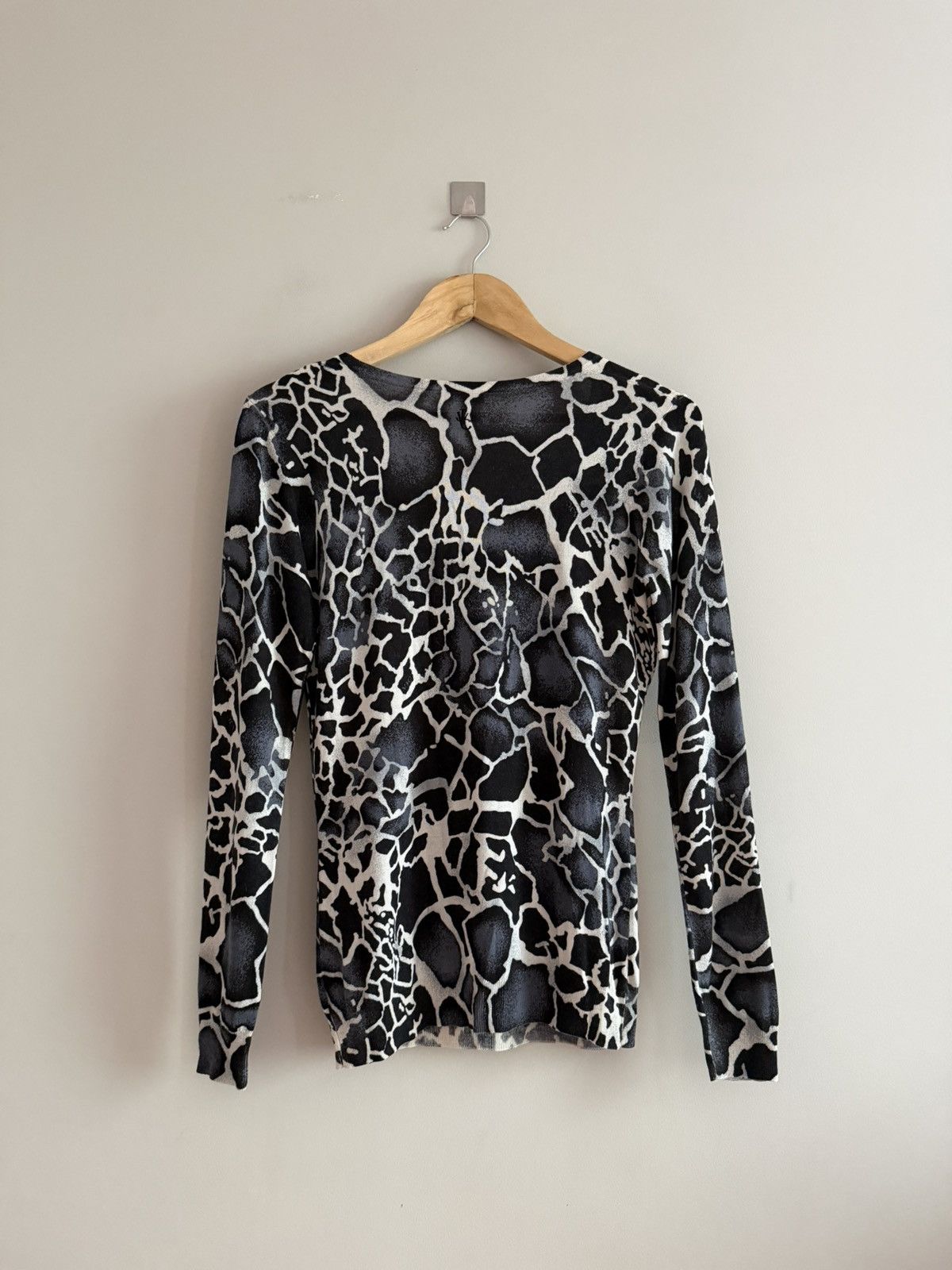 Versace Jeans Couture Vintage Versace Abstract Knit Sweater Size L / US 10 / IT 46 - 7 Thumbnail