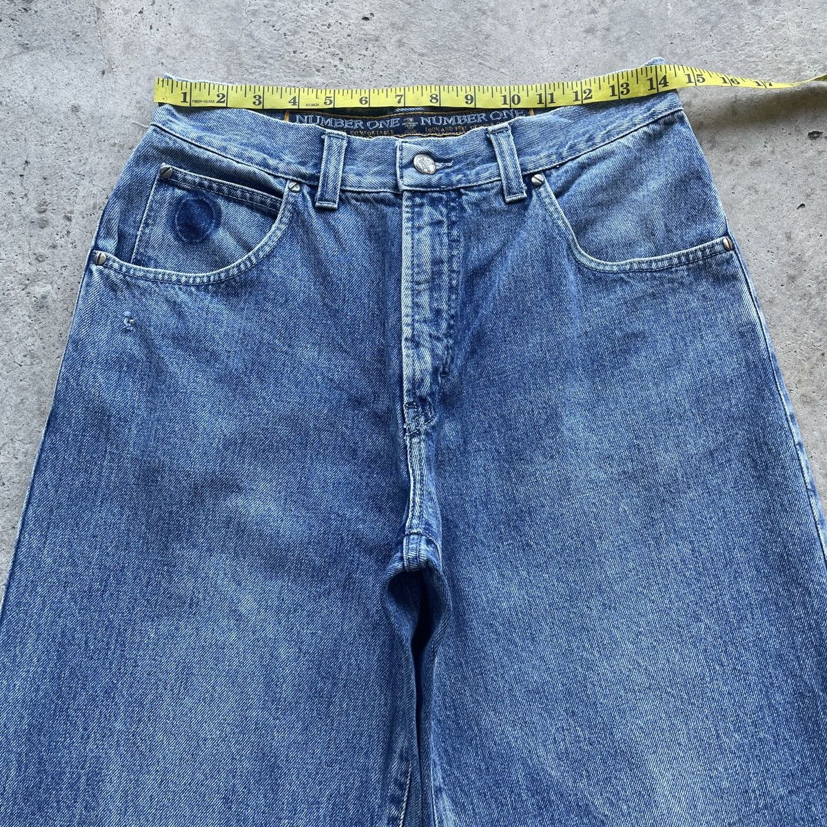 Trussardi W29x29 Vintage Trussardi Made In Italy Jeans Denim Pants Size US 29 - 6 Thumbnail