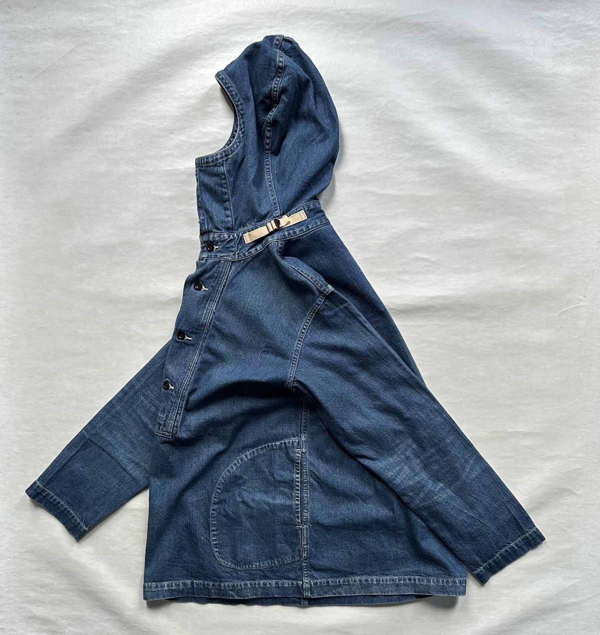 Engineered Garments (Ordinary Fits) Re:Ordinary Gunner Smock Denim Anorak Parka Size US M / EU 48-50 / 2 - 3 Thumbnail