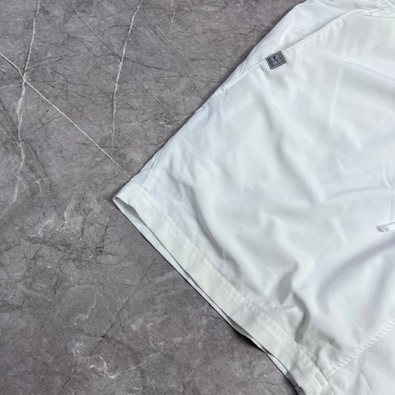 Nike Vintage White Nike Dri-Fit Court Vision Mens Shorts Size XL Size US 33 - 15 Thumbnail